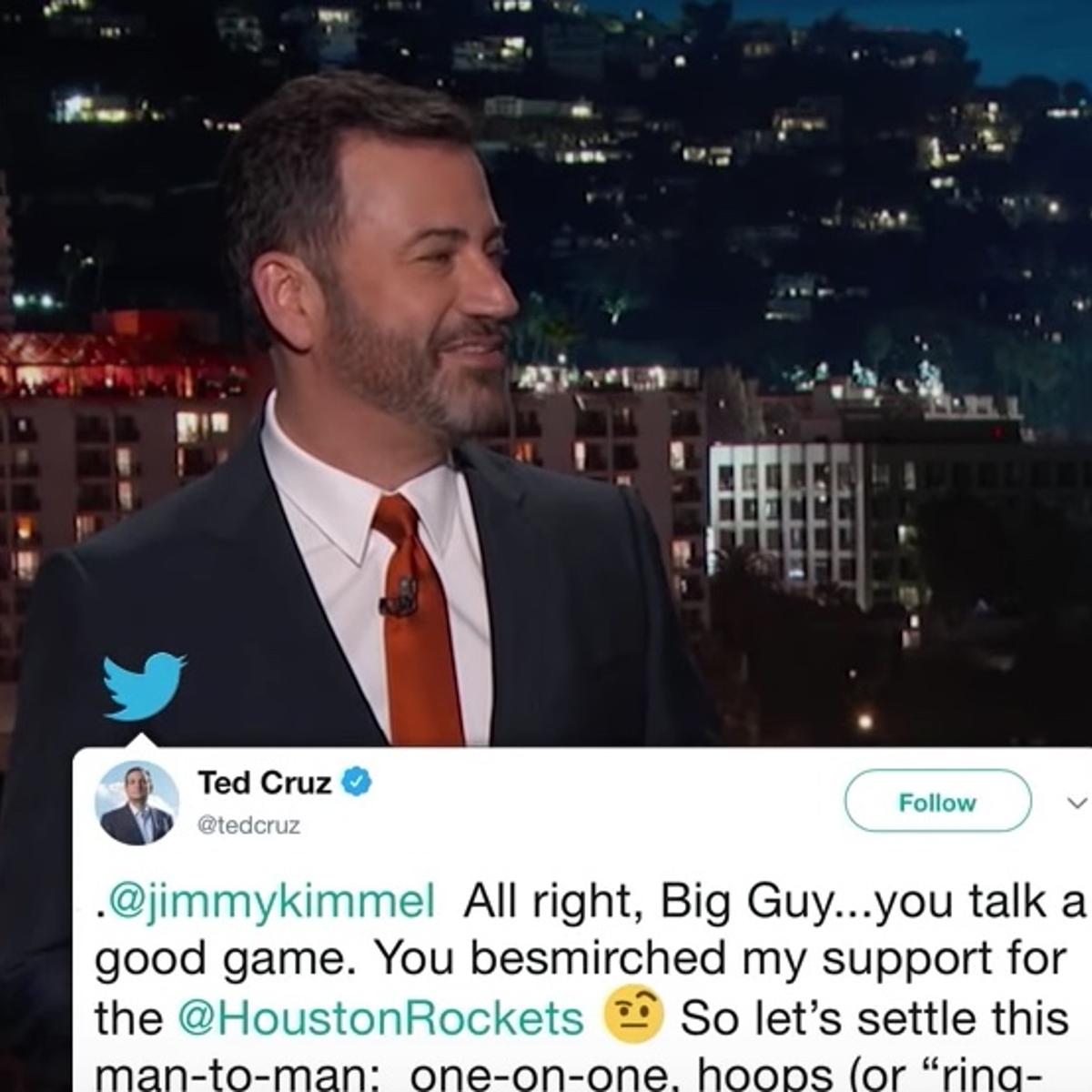 Jimmy Kimmel and Ted Cuz feud