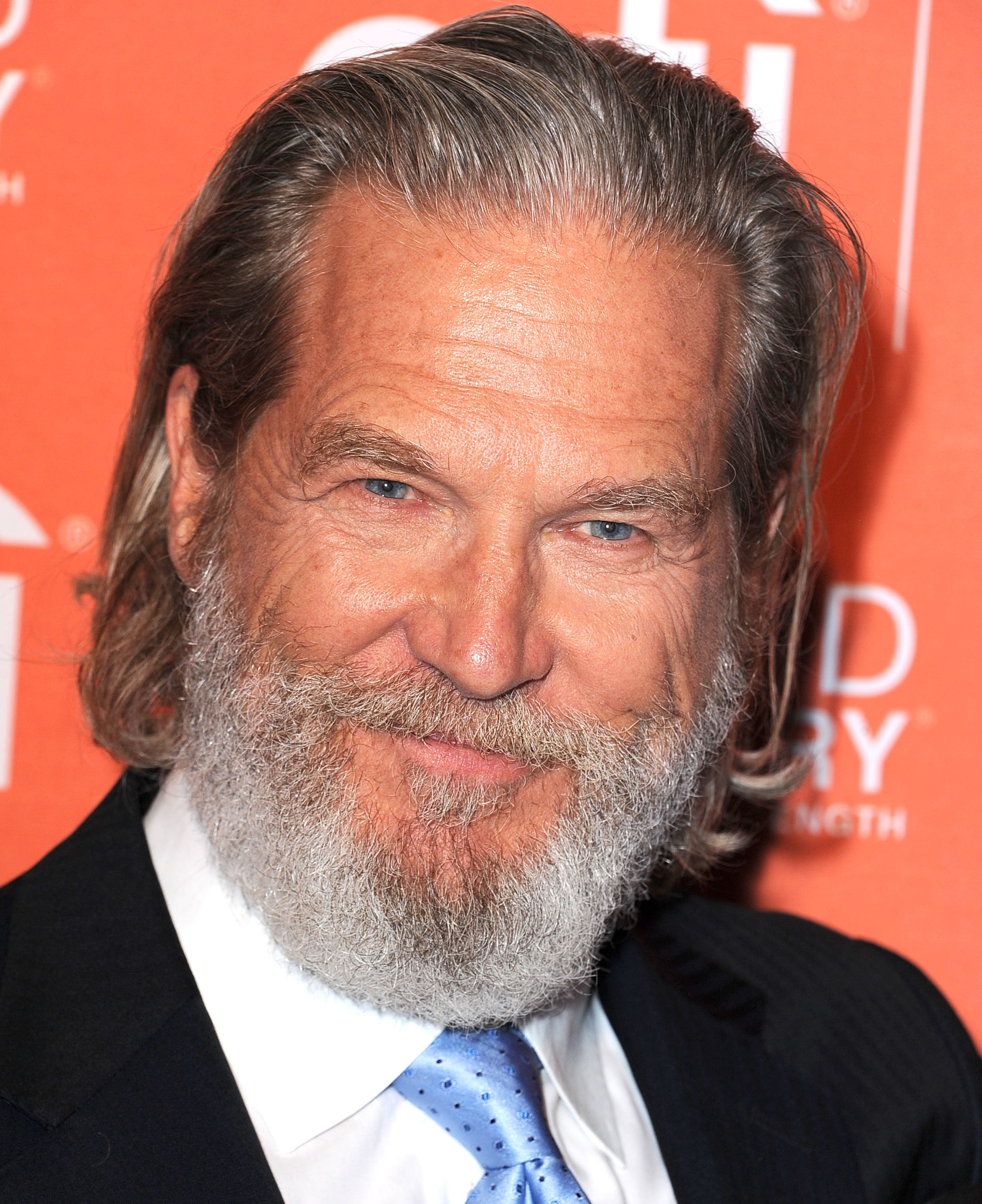 Jeff Bridges at the No Kid Hungry Benefit Dinner on October 14, 2015 in Los Angeles, California.