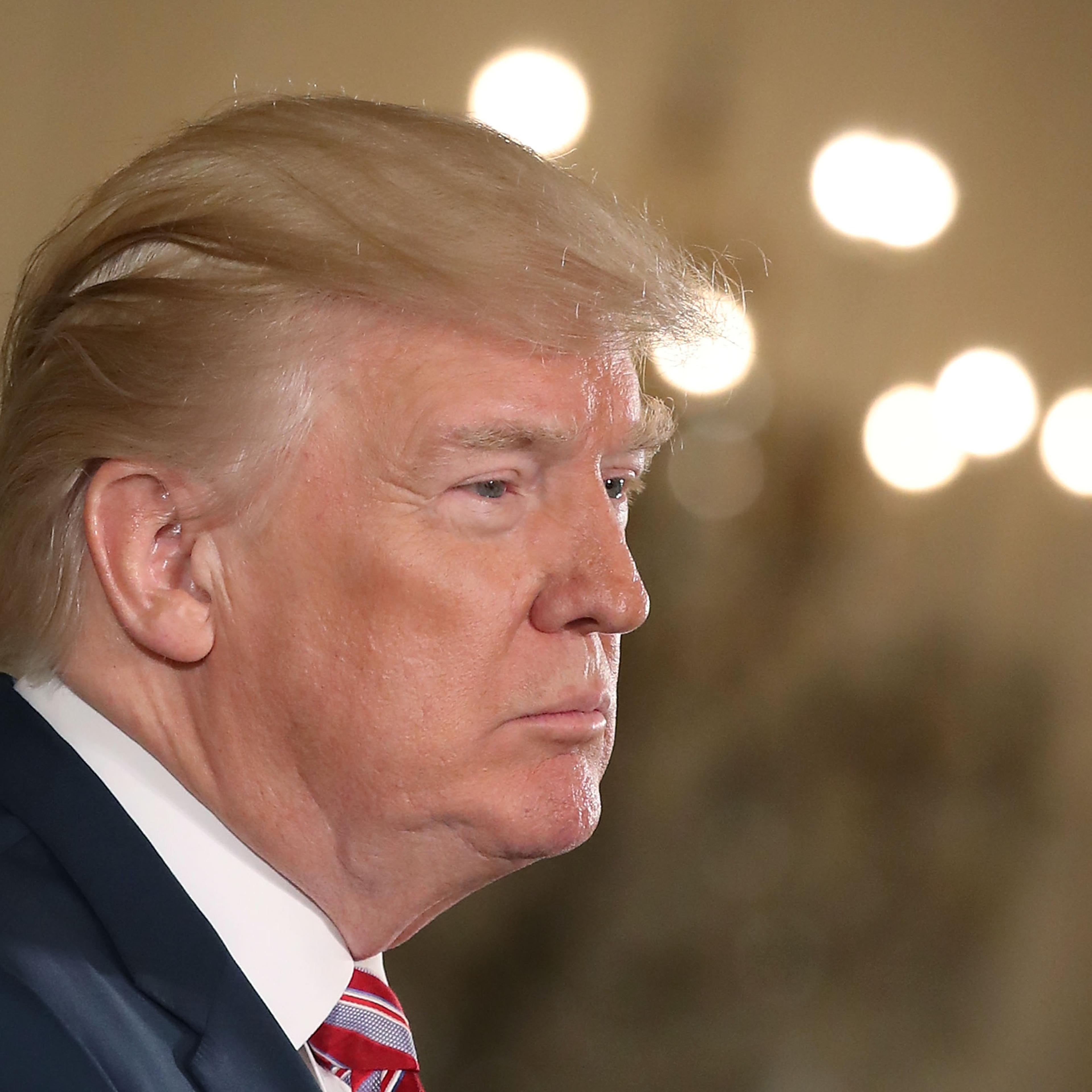Donald Trump Announces Air Traffic Control Reform Initiative At White House