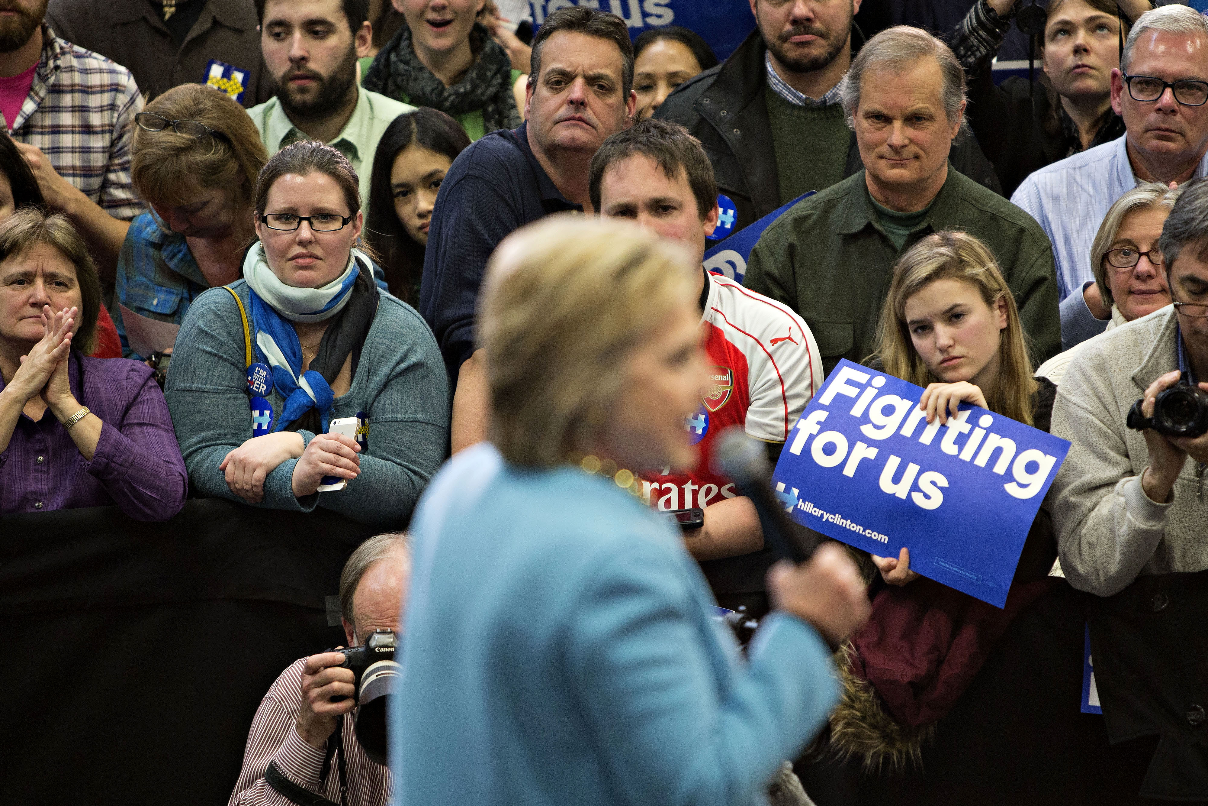 Presidential Candidate Hillary Clinton Holds Campaign Events With Bill And Chelsea Clinton