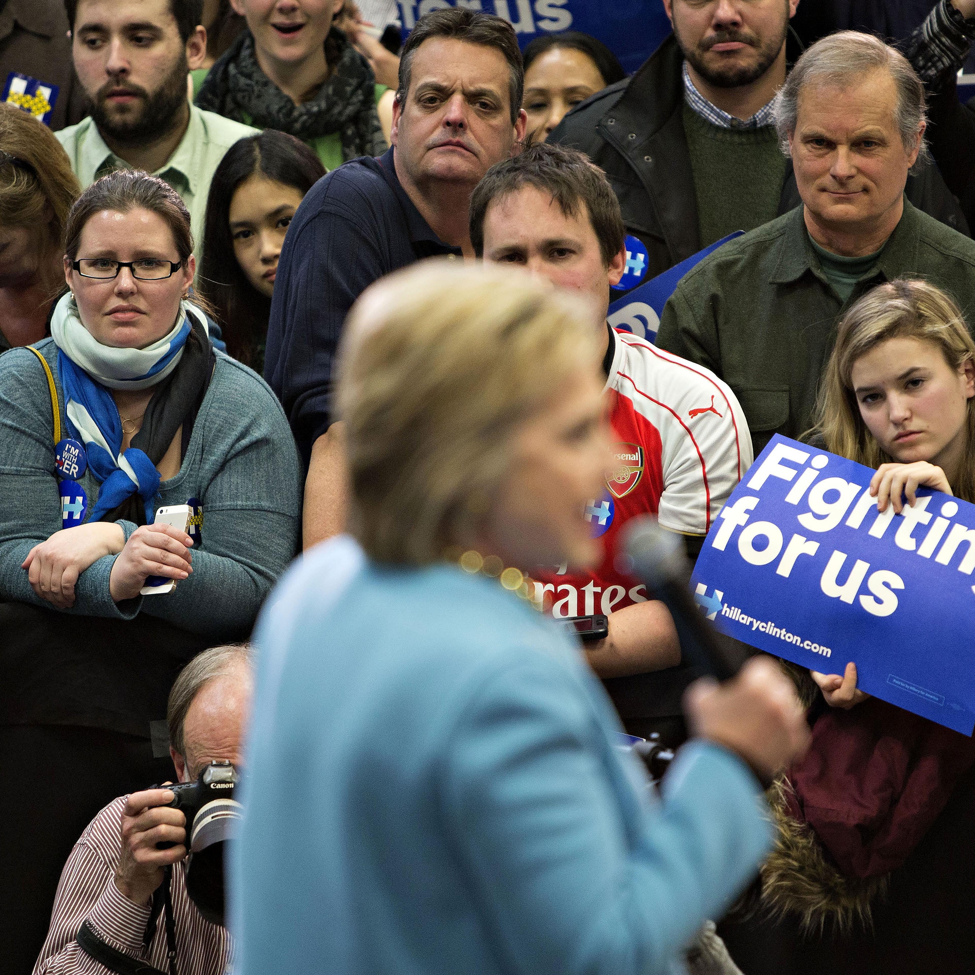 Presidential Candidate Hillary Clinton Holds Campaign Events With Bill And Chelsea Clinton
