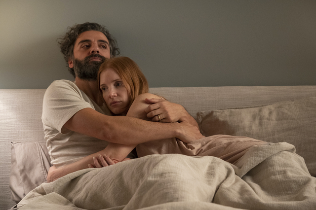Oscar Isaac and Jessica Chastain in 'Scenes From a Marriage'