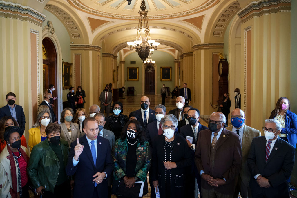 Members Of The Congressional Black Caucus Speak On Voting Rights