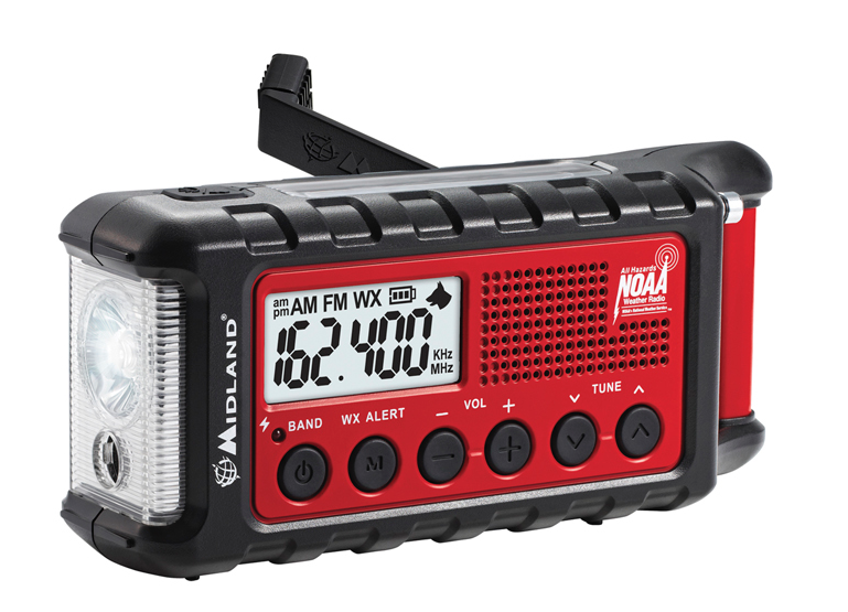 Midland ER310 Emergency Crank Weather Alert Radio