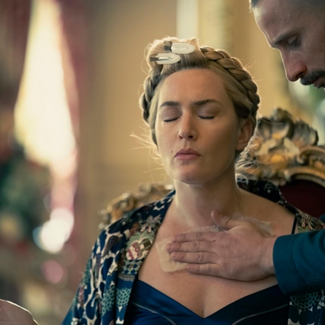 Kate Winslet and Matthias Schoenaerts in <i>The Regime</i>