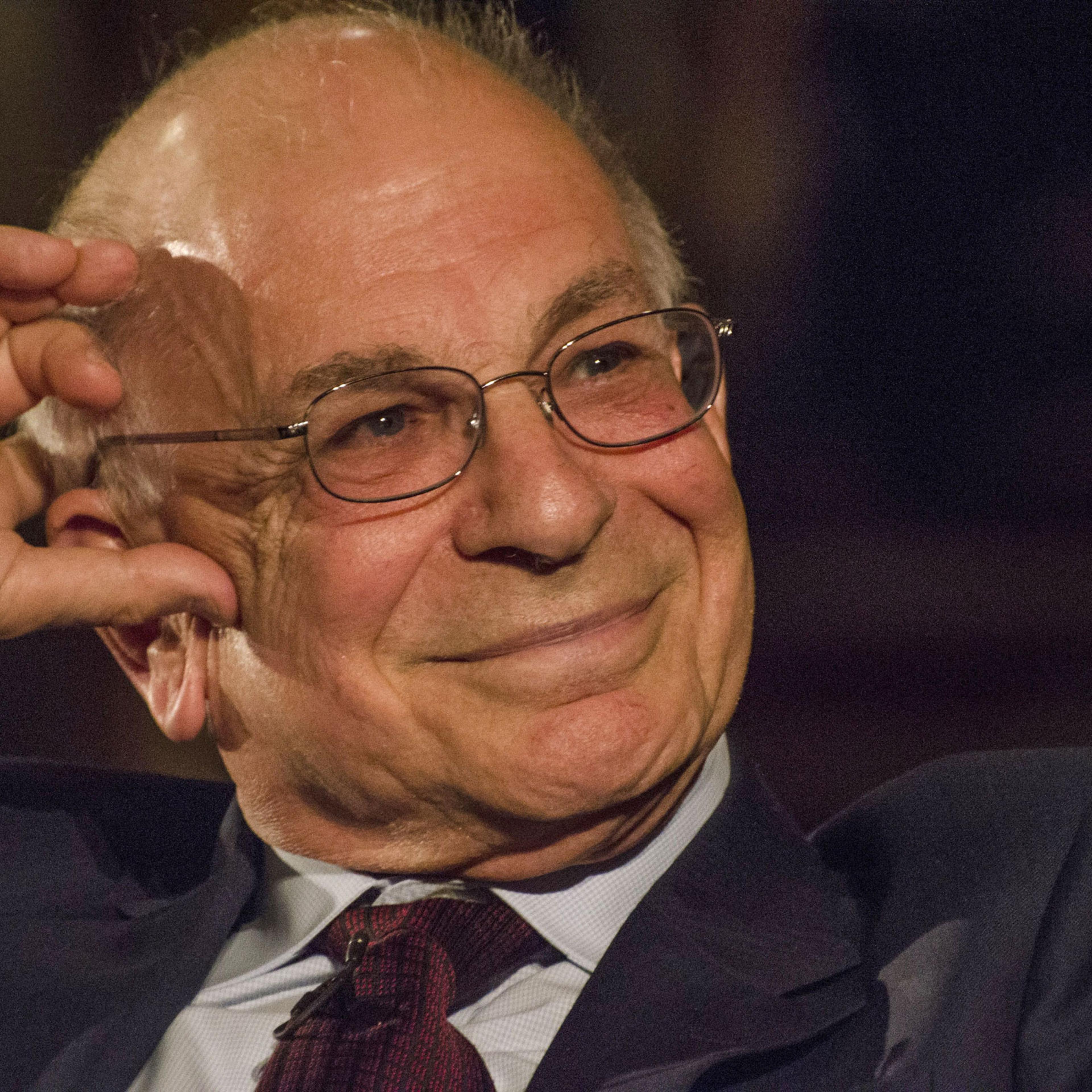 Daniel Kahneman in conversation at Methodist Central Hall in London, on March 18, 2014.