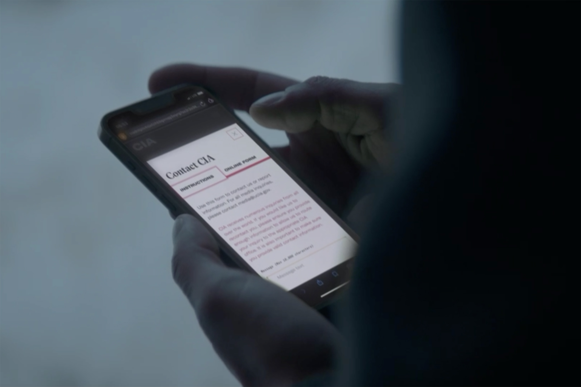 The video, targeting Russians, was posted on Telegram channel "Securely Contacting CIA" this Tuesday.