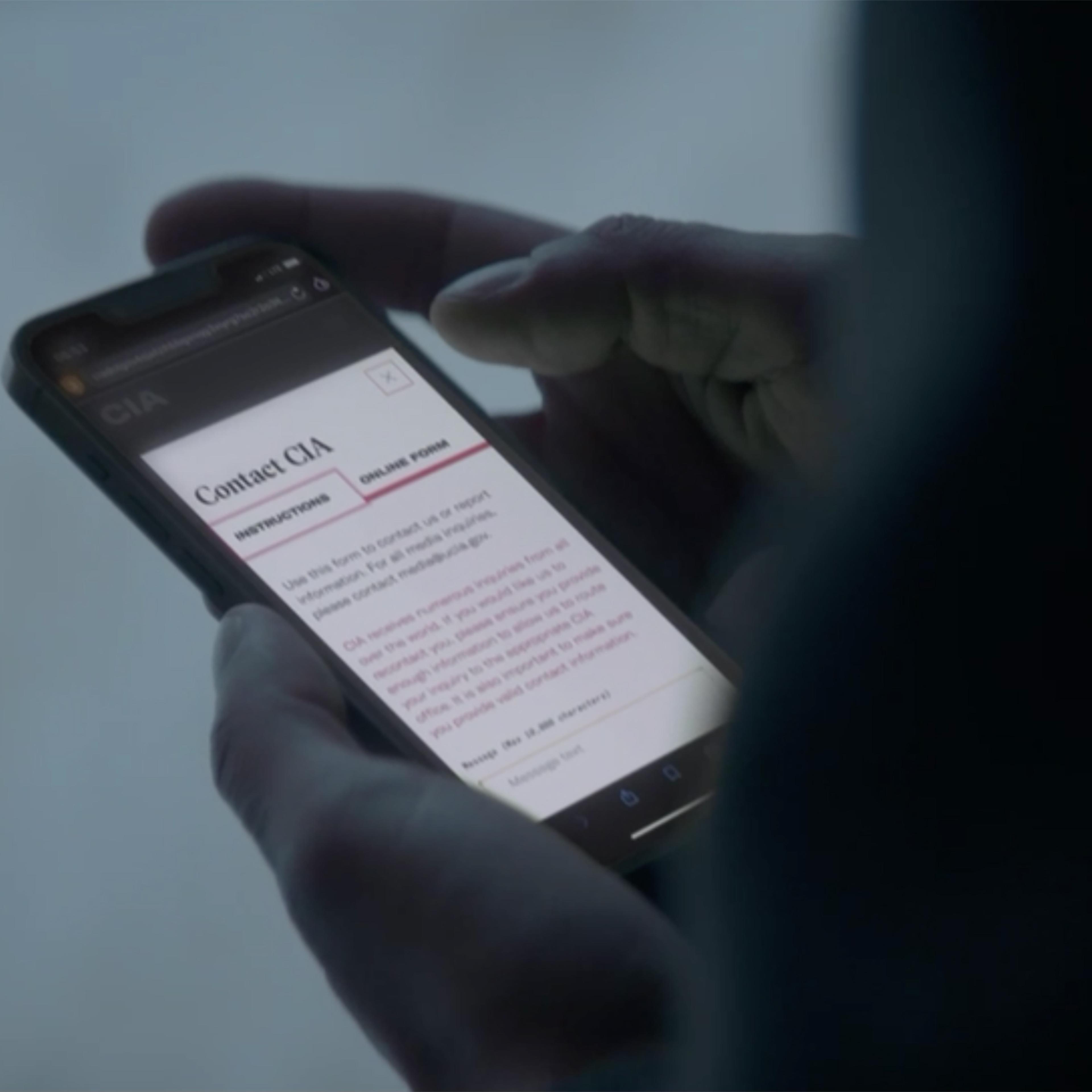 The video, targeting Russians, was posted on Telegram channel "Securely Contacting CIA" this Tuesday.