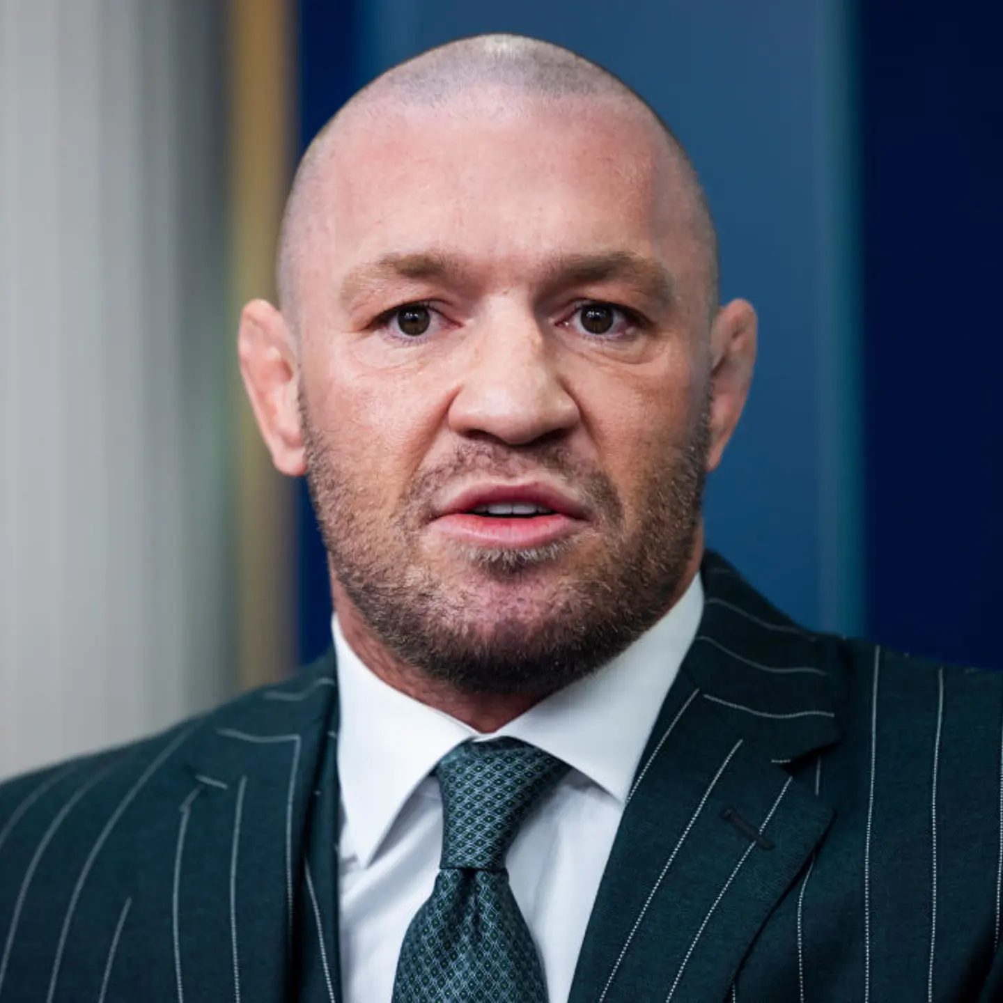 UFC Fighter Conor McGregor Speaks In The White House Press Briefing Room