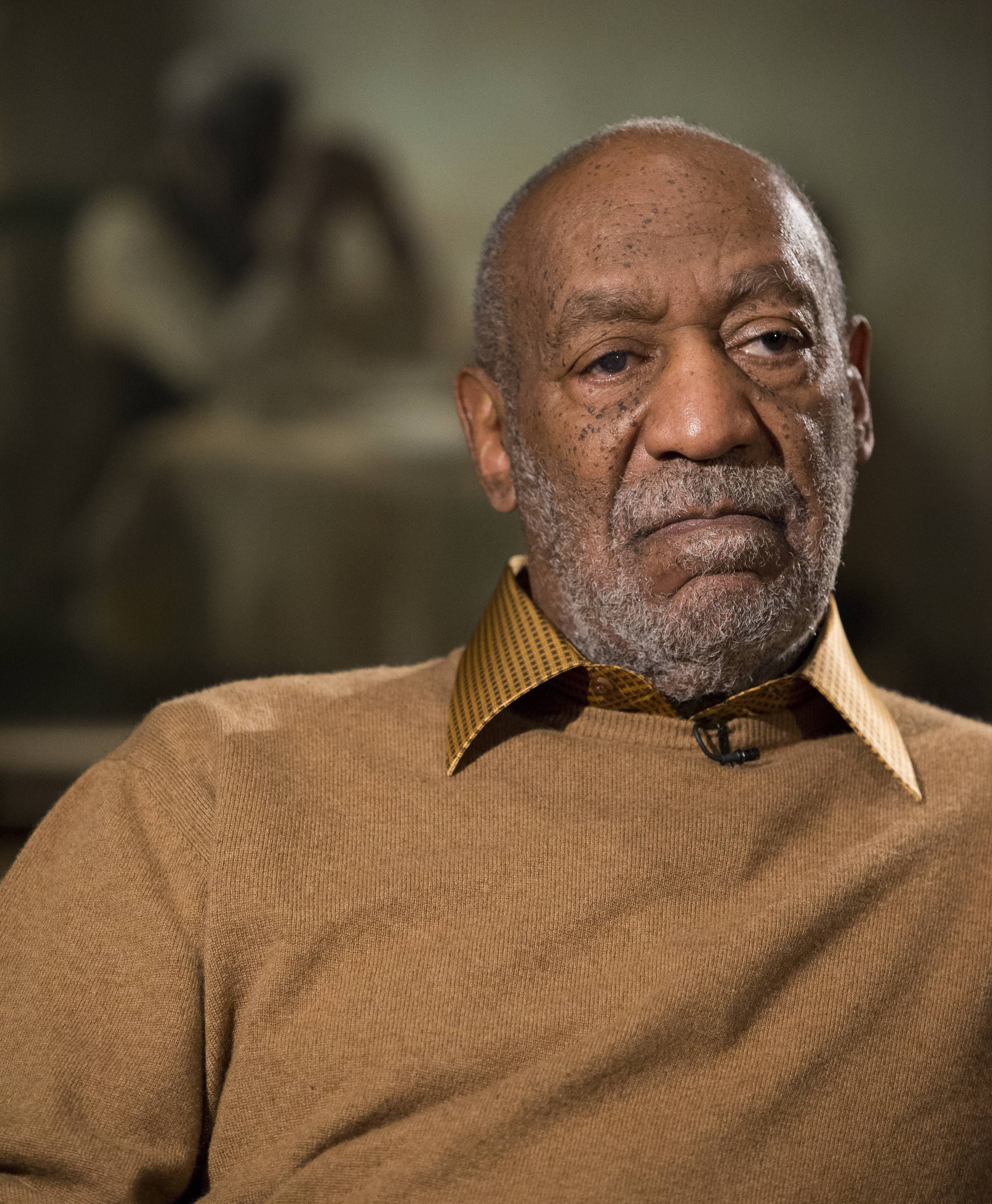 Bill Cosby during an interview in Washington on Nov. 6, 2014.