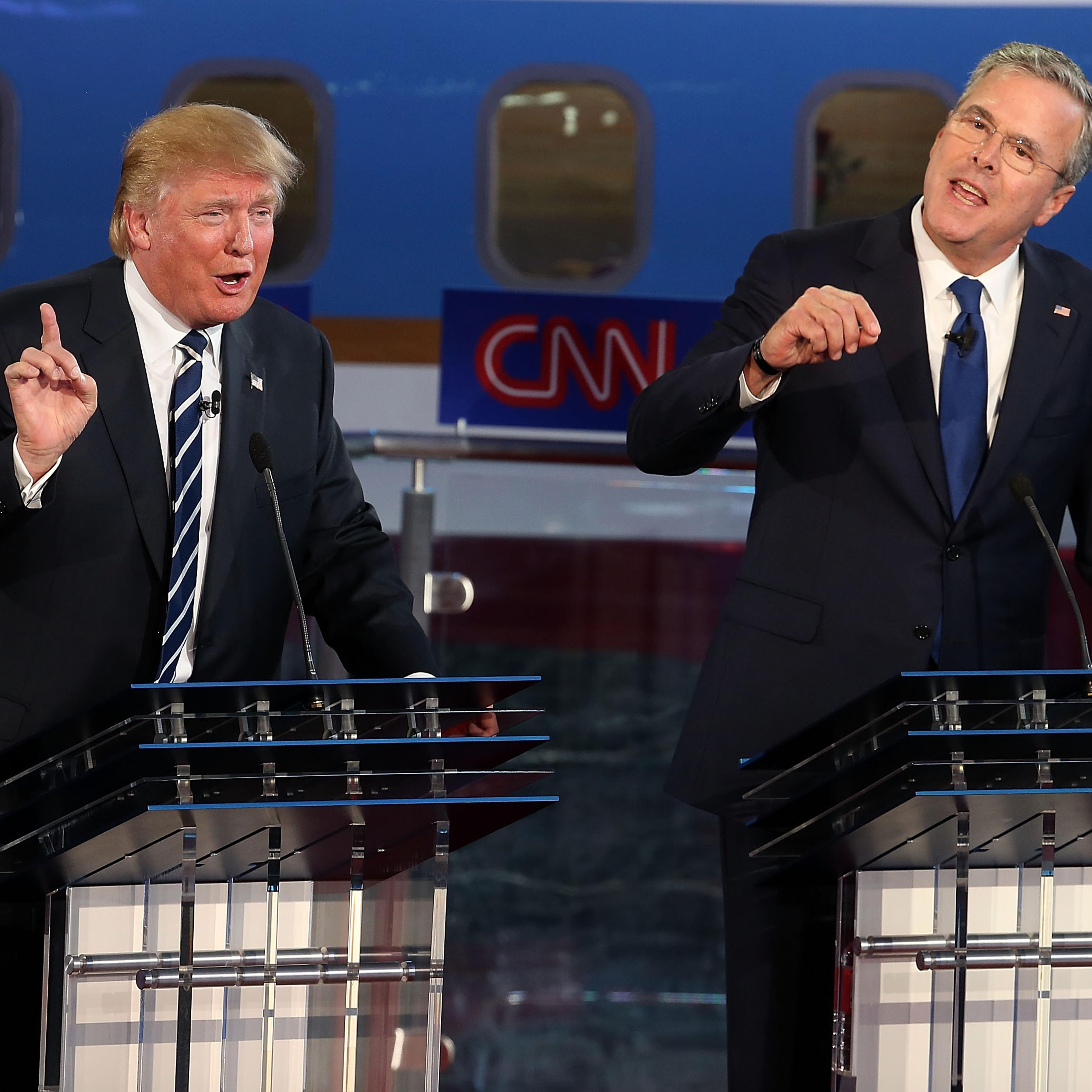Republican Candidates Take Part In Debates At Reagan Library In Simi Valley