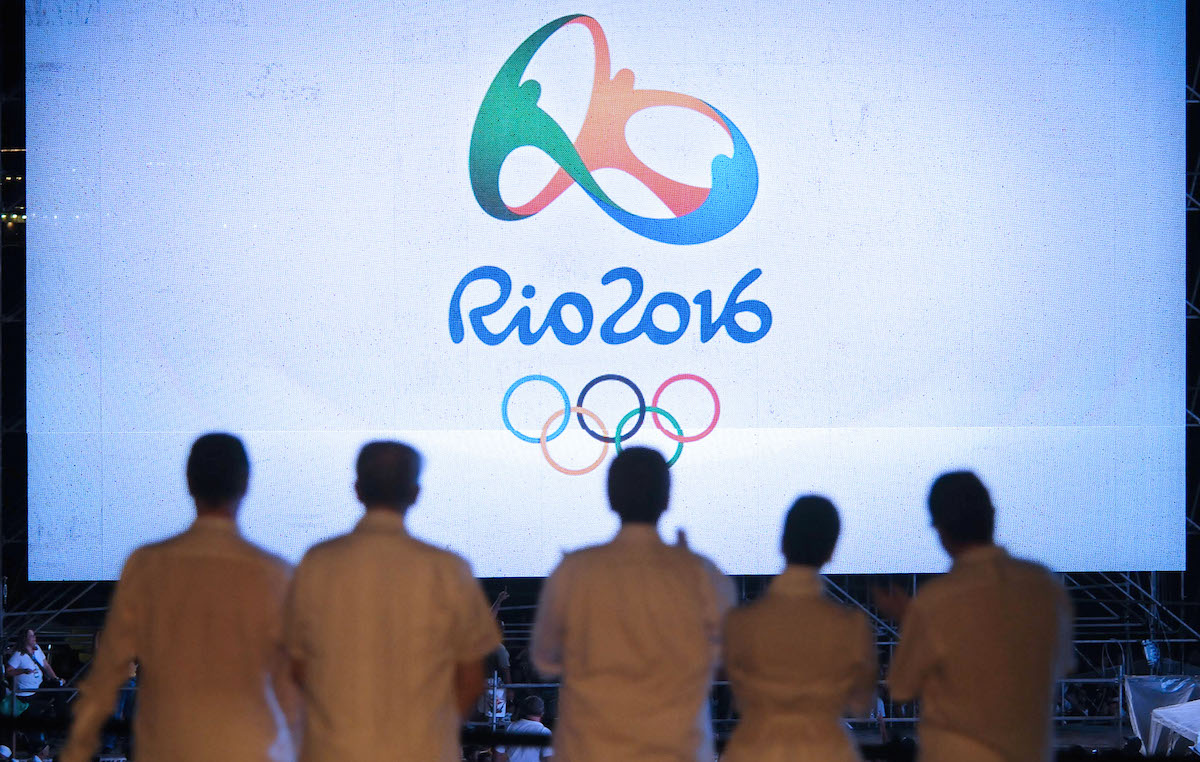 (L-R) Brazilian Olympic Committee Presid
