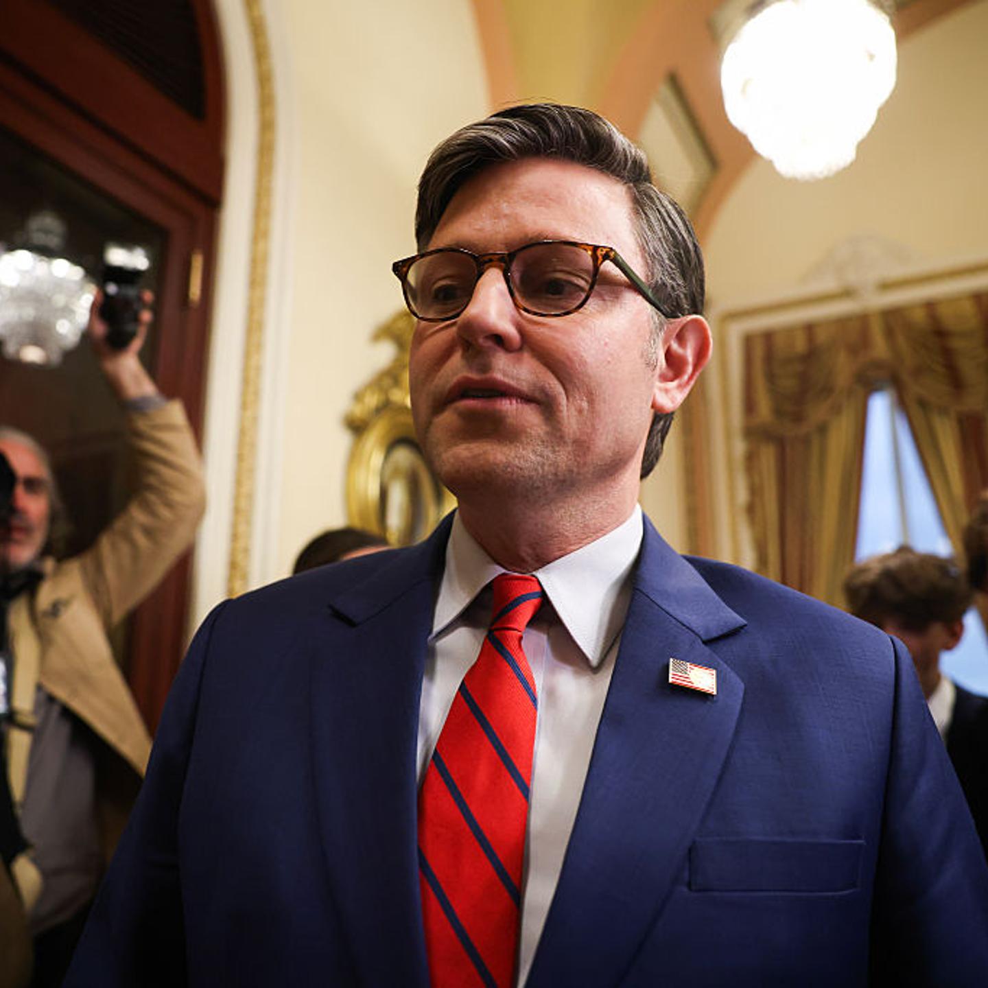 Speaker Johnson Swears In Two New GOP Representatives From Florida