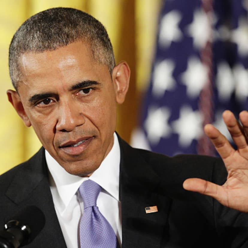 President Barack Obama addresses an Iranian nuclear deal in a White House press conference on July 15, 2015 in Washington, DC.
