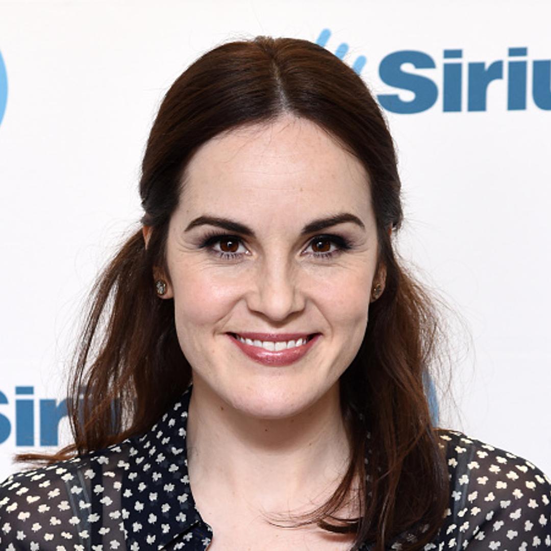 ctress Michelle Dockery visits the SiriusXM Studios on December 7, 2015 in New York City.