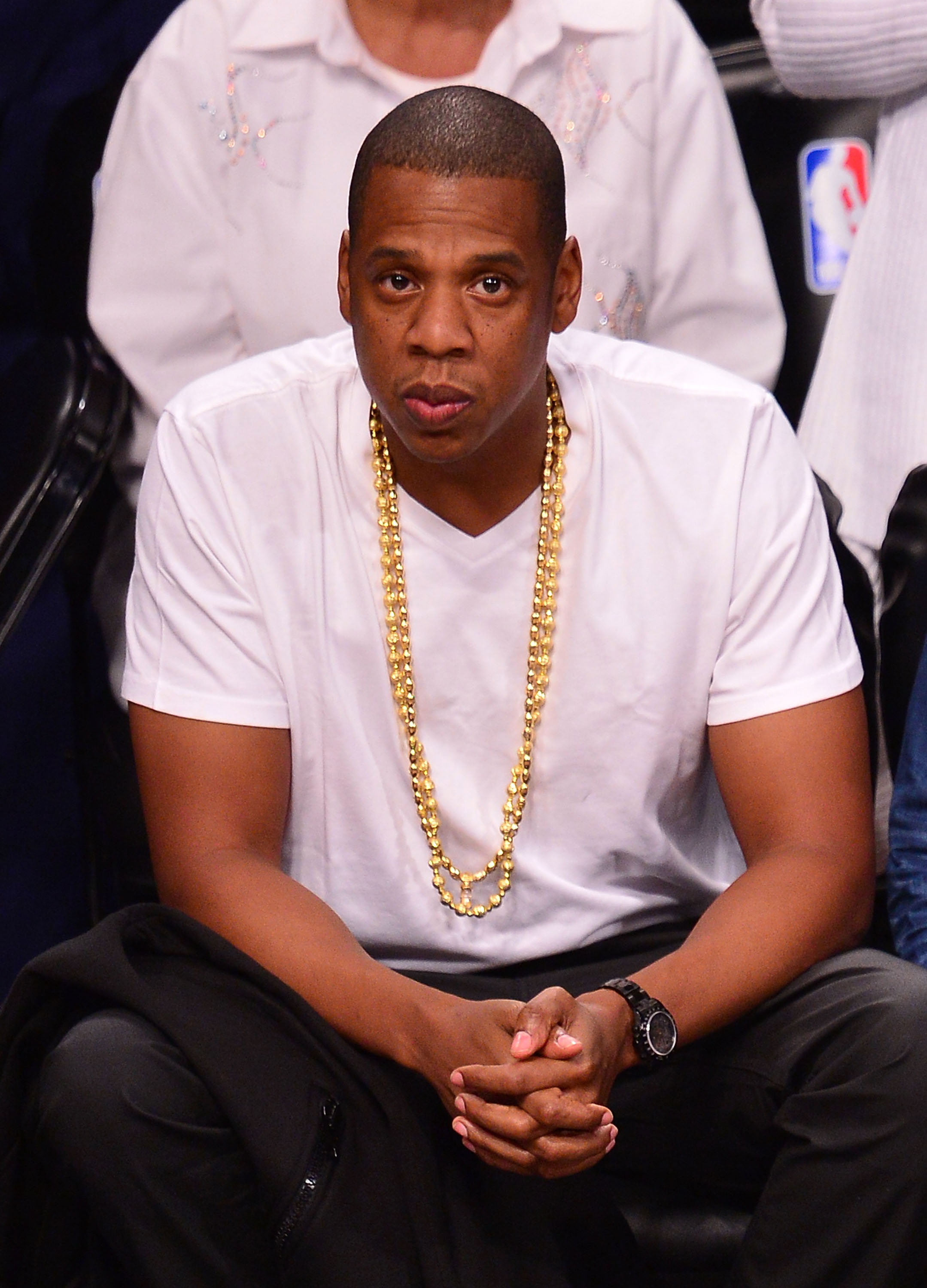 Celebrites Attend The Miami Heat Vs Brooklyn Nets Game - May 12, 2014