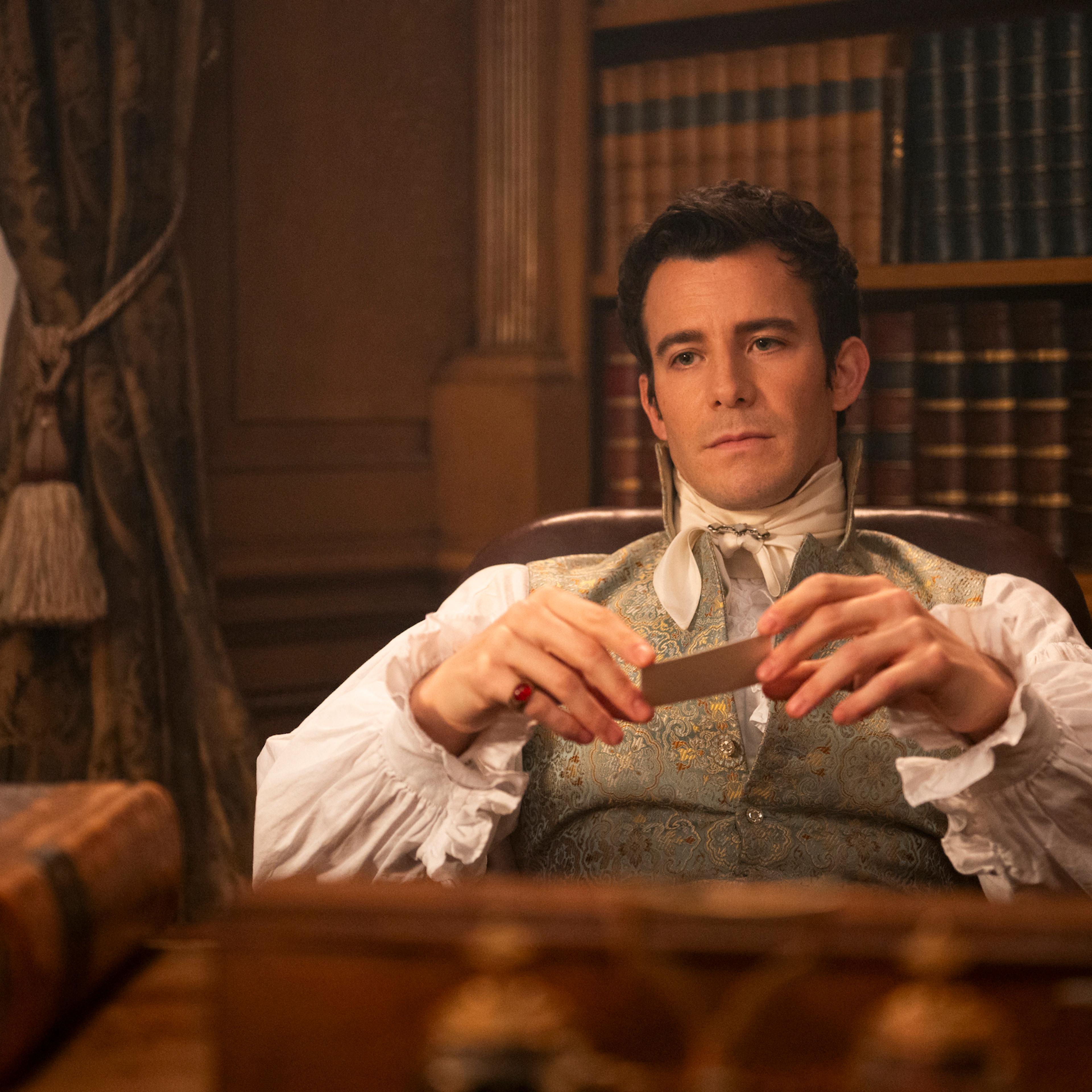 Bridgerton. Luke Thompson as Benedict Bridgerton in episode 307 of Bridgerton. Cr. Liam Daniel/Netflix © 2024