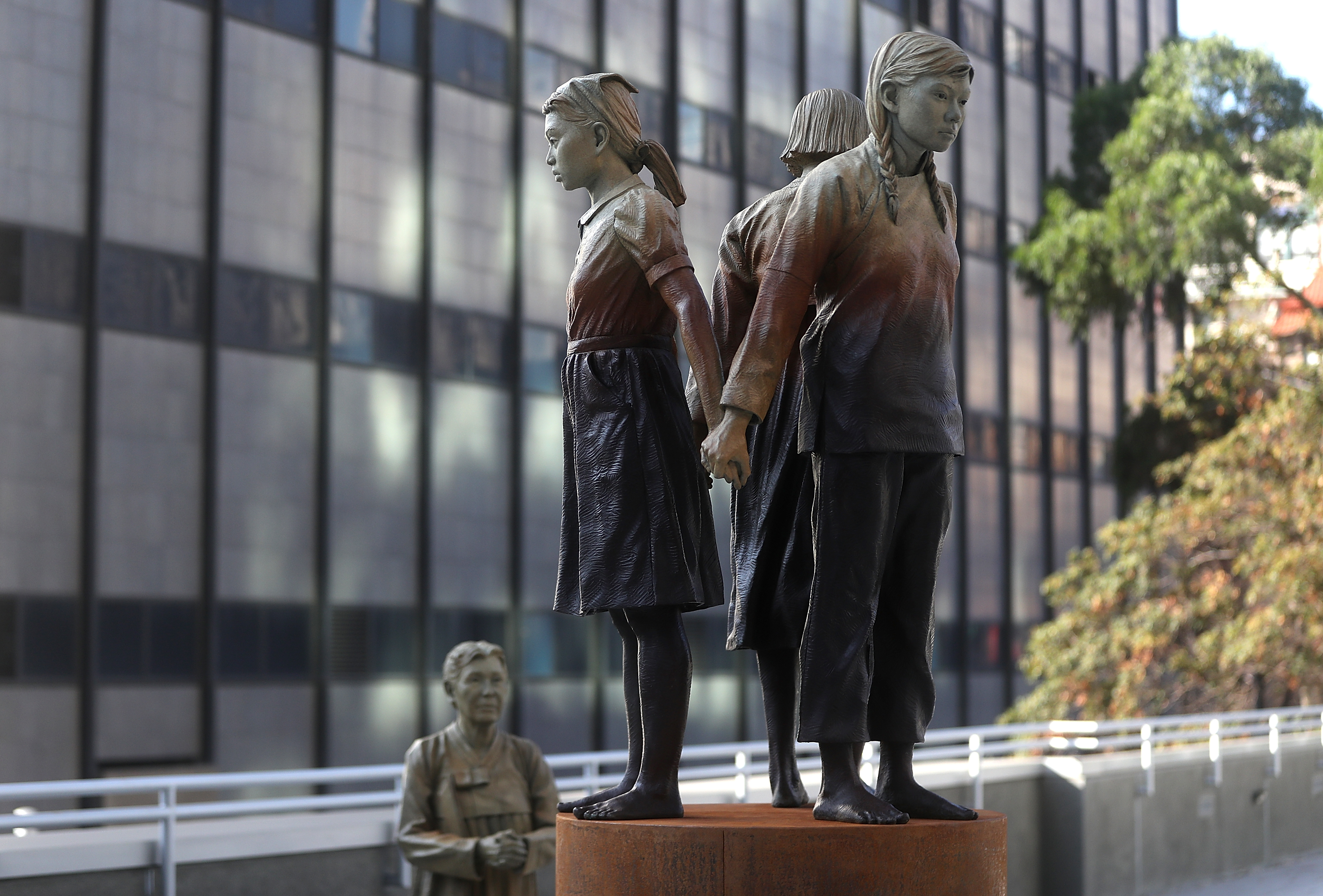 "Comfort Women" Statue In San Francisco Draws Ire From SF's Sister City In Japan