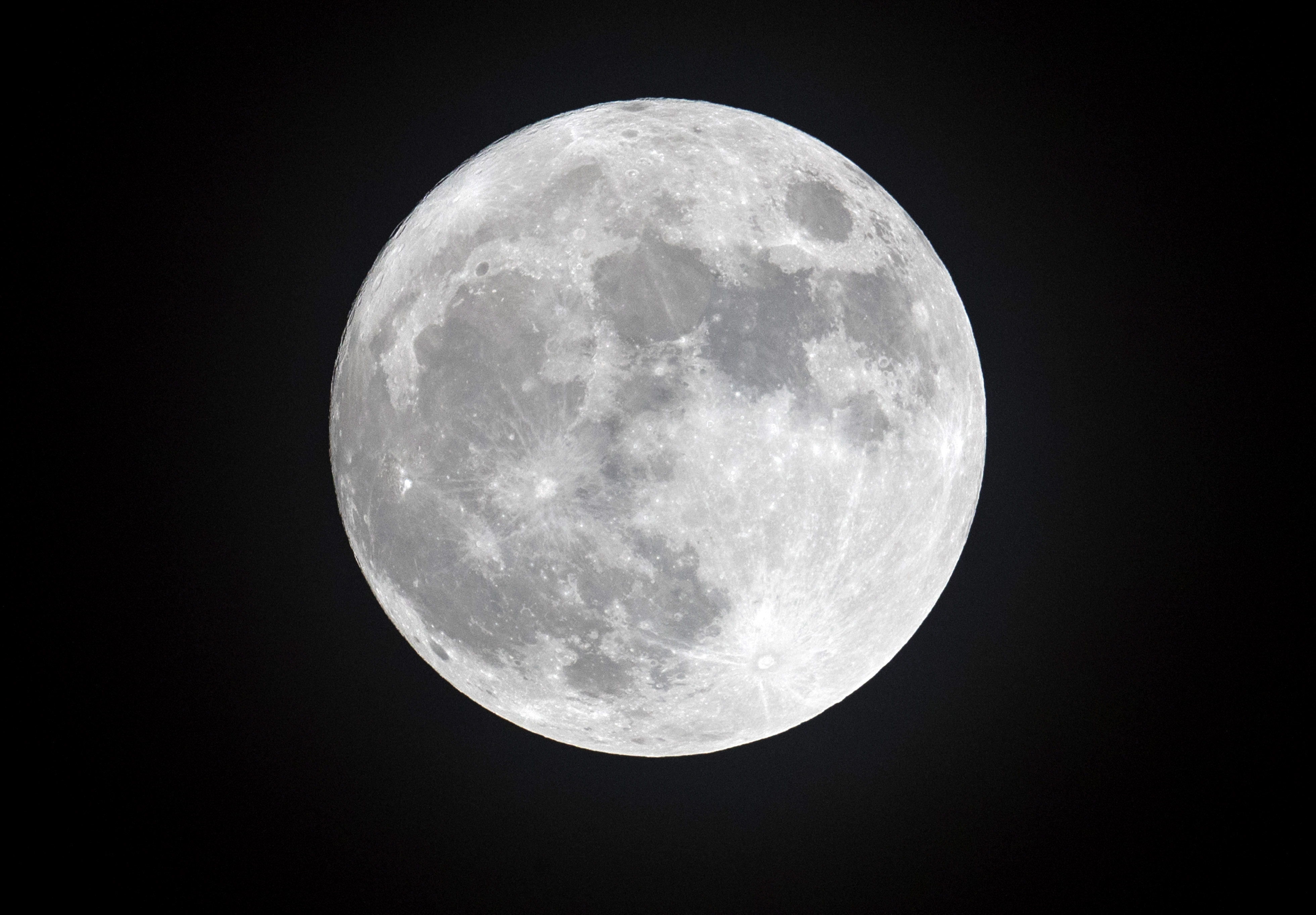 The Cold Moon Rises Over Cornwall
