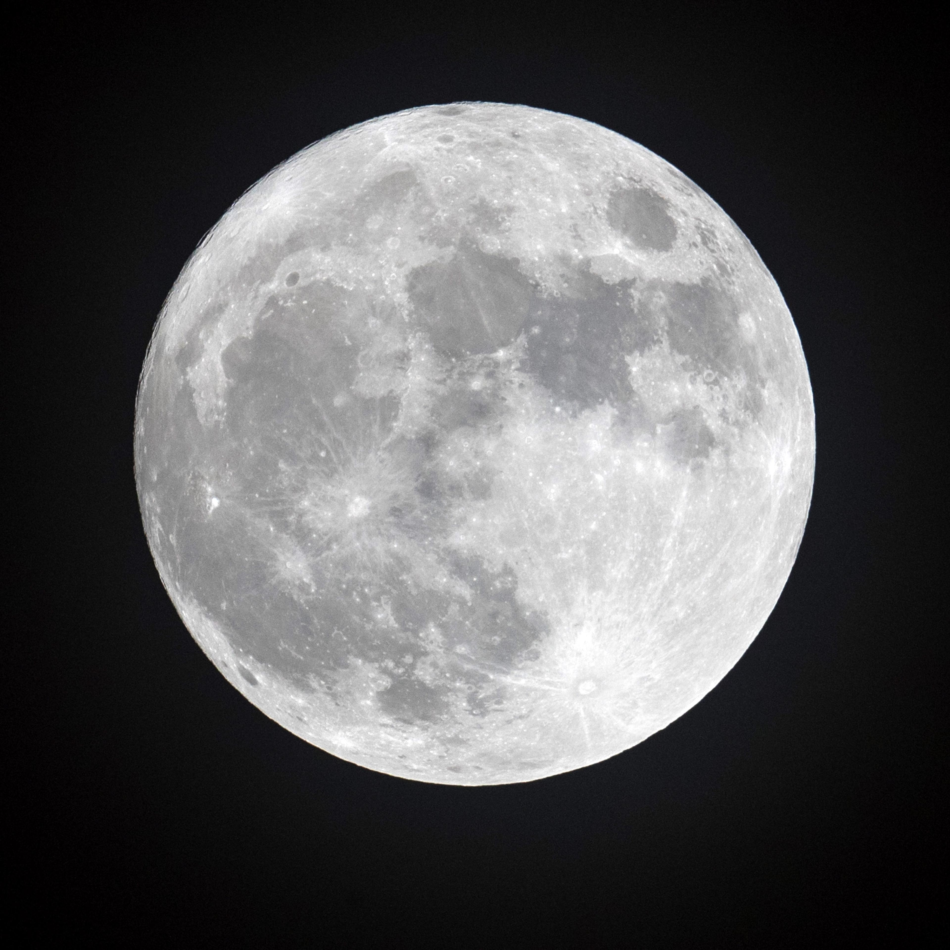 The Cold Moon Rises Over Cornwall