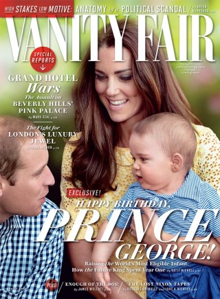 Prince George on Vanity Fair
