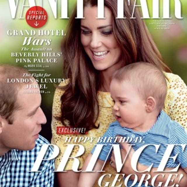 Prince George on Vanity Fair