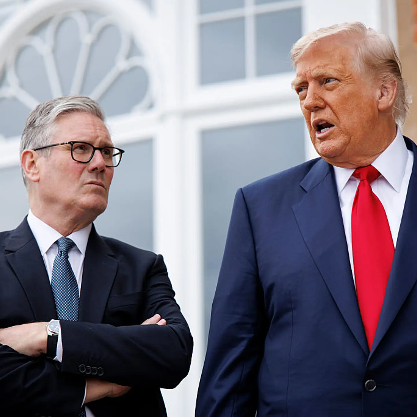 UK Prime Minister Keir Starmer Visits US President Donald Trump in Scotland