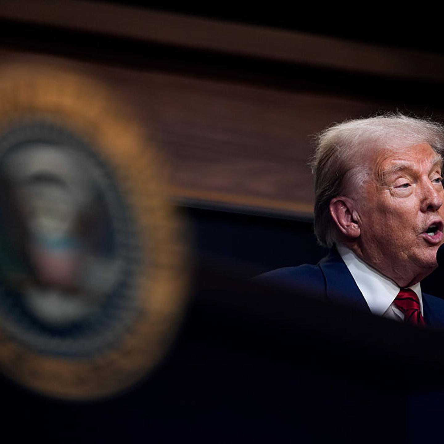 President Trump Signs Order Creating Task Force For 2028 Olympics In LA