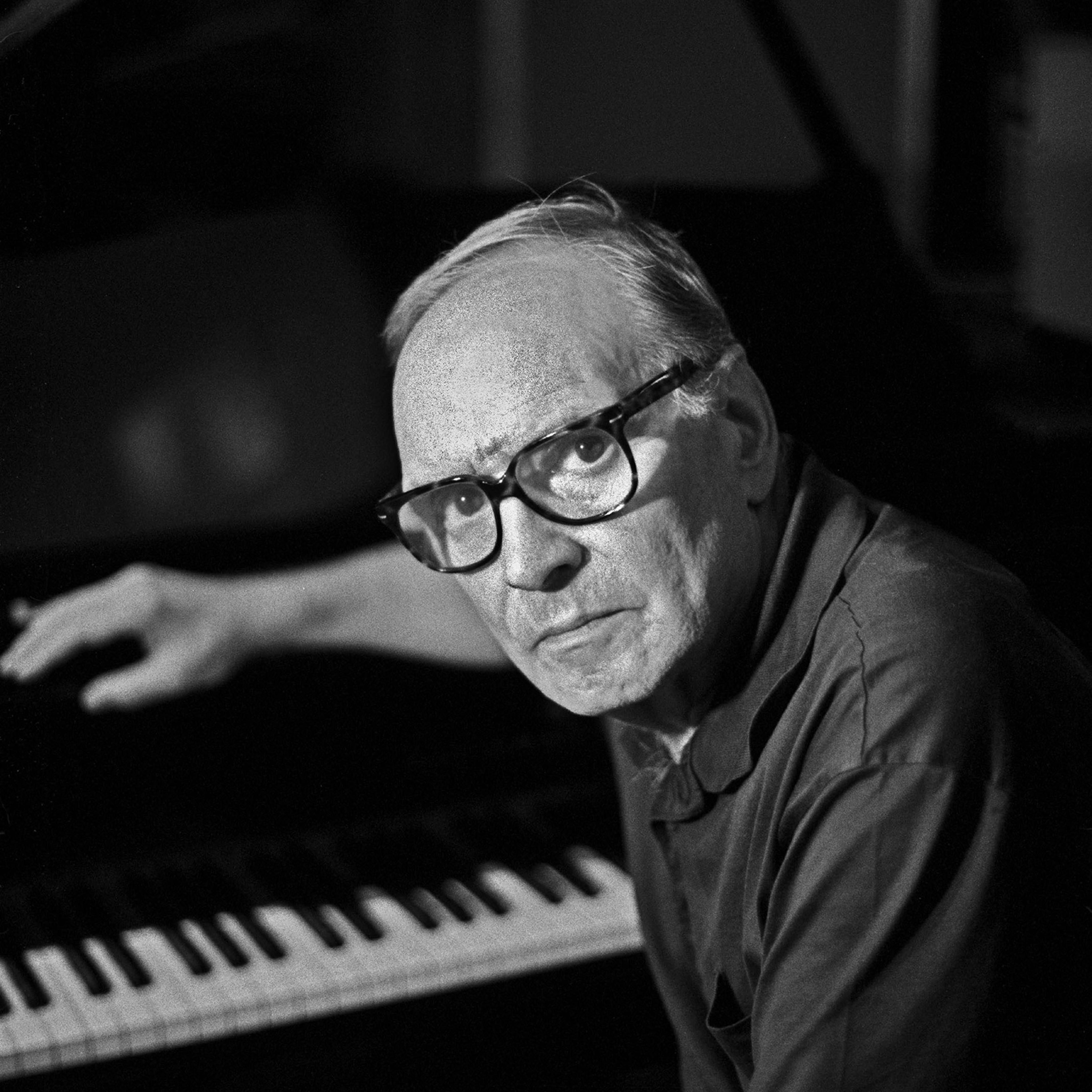 Morricone, pictured in 2003, four years before he received an Academy Award for lifetime achievement