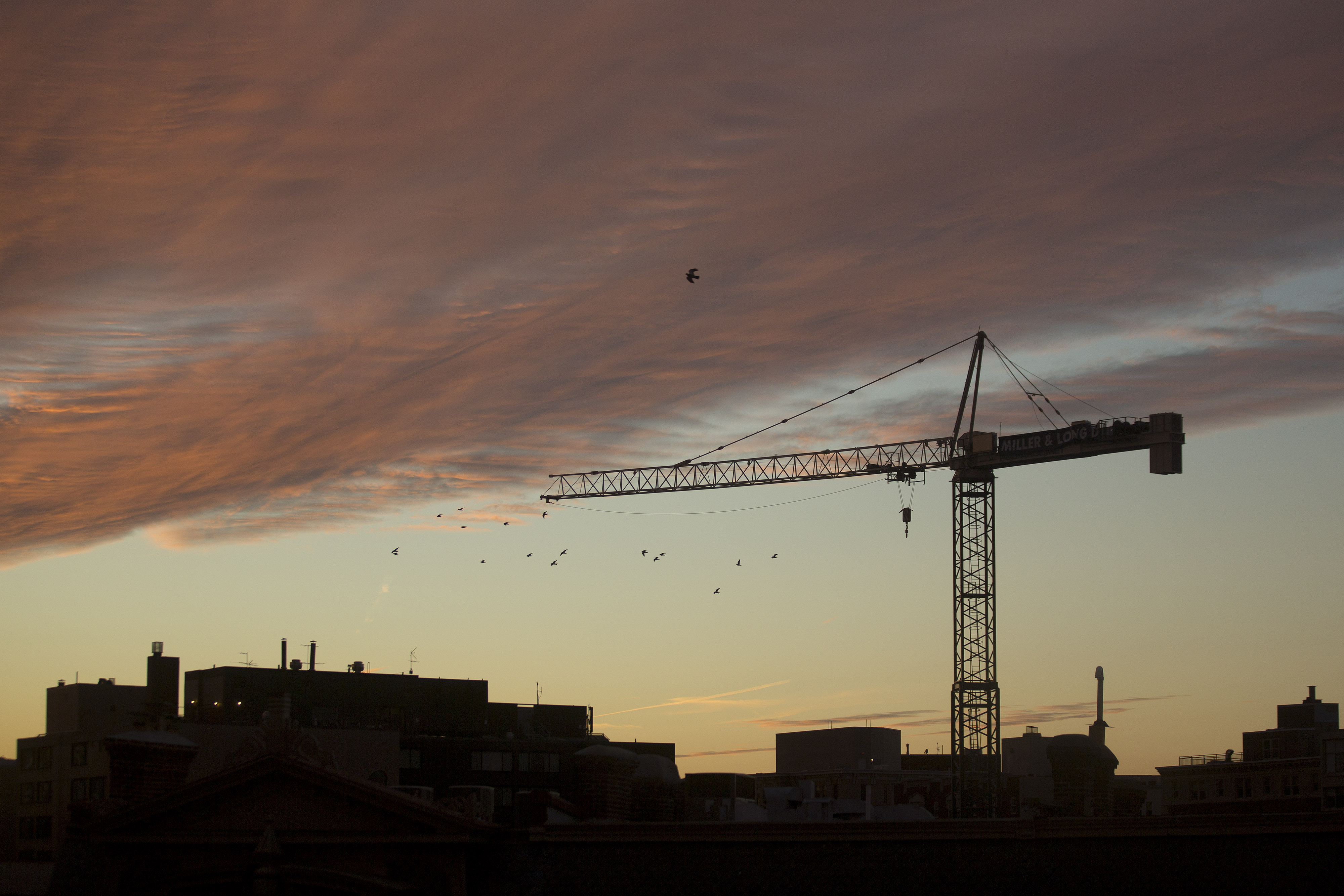 Operations At A Donohoe Construction Site Ahead Of Building Permits Data