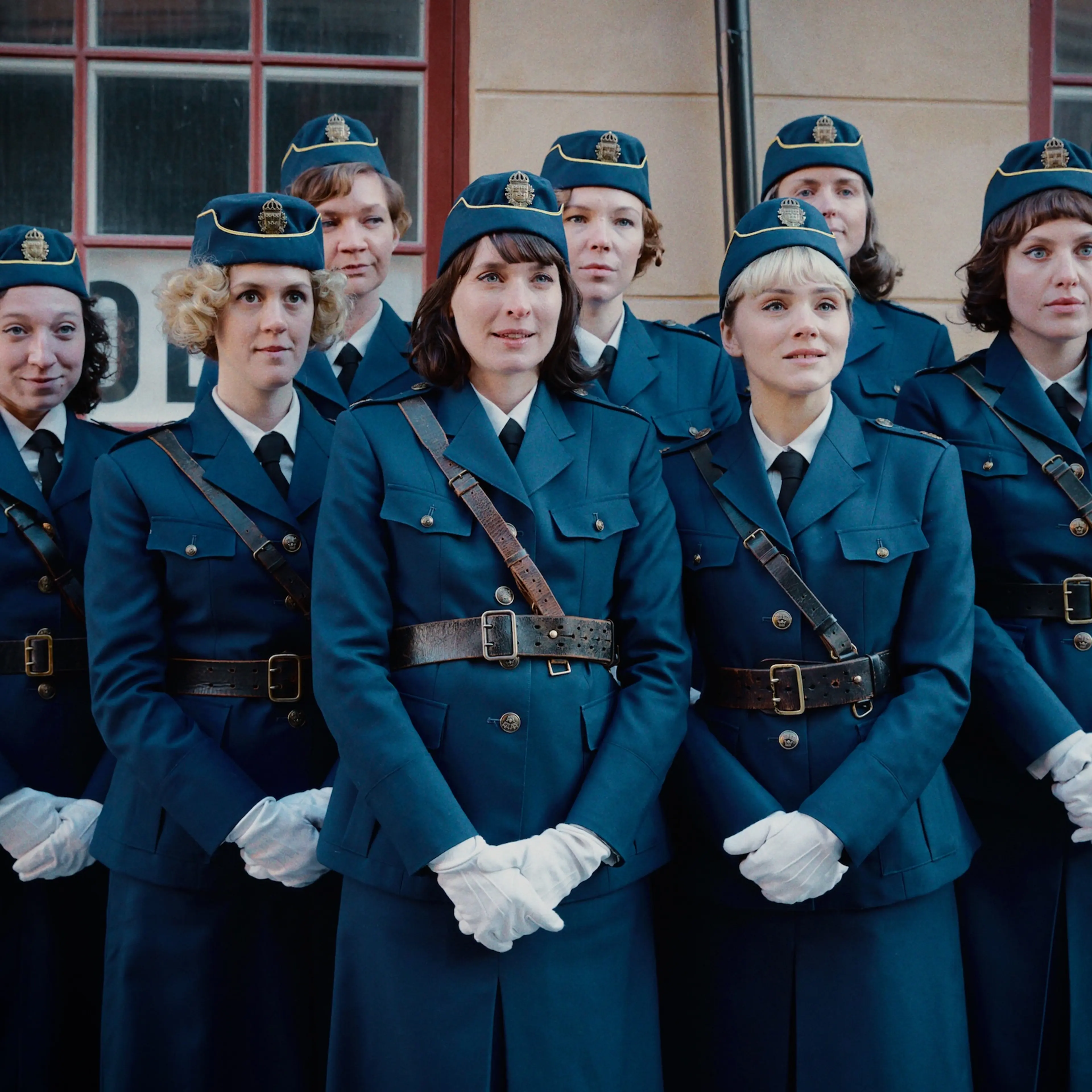 The New Force. (L to R) Malin Persson as Ingrid, Josefin Asplund as Karin, Agnes Rase as Siv in The New Force.. Cr. Courtesy of Netflix © 2024