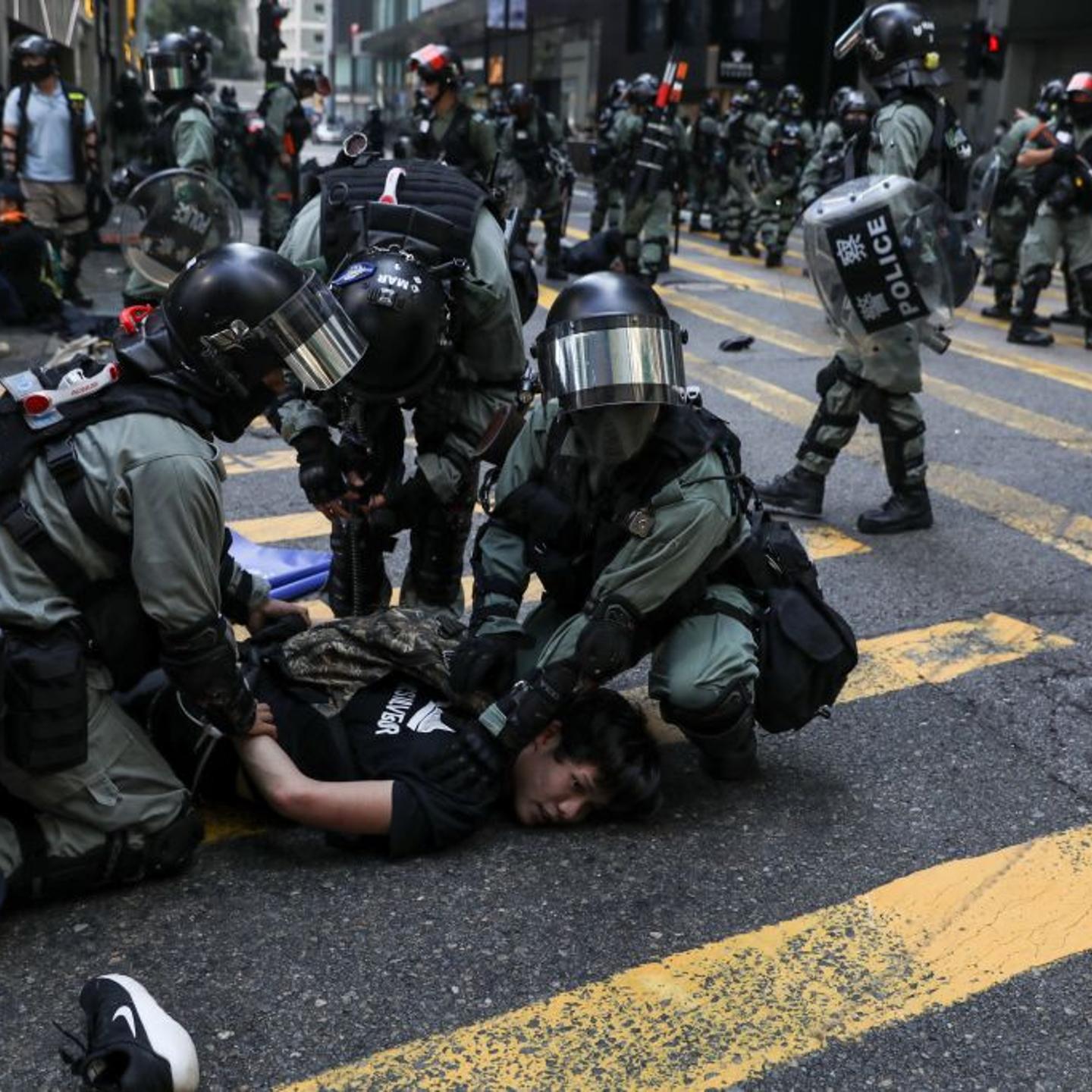 TOPSHOT-HONG KONG-CHINA-POLITICS-UNREST
