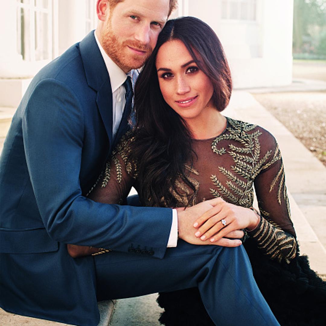 Prince Harry And Meghan Markle engagement photo