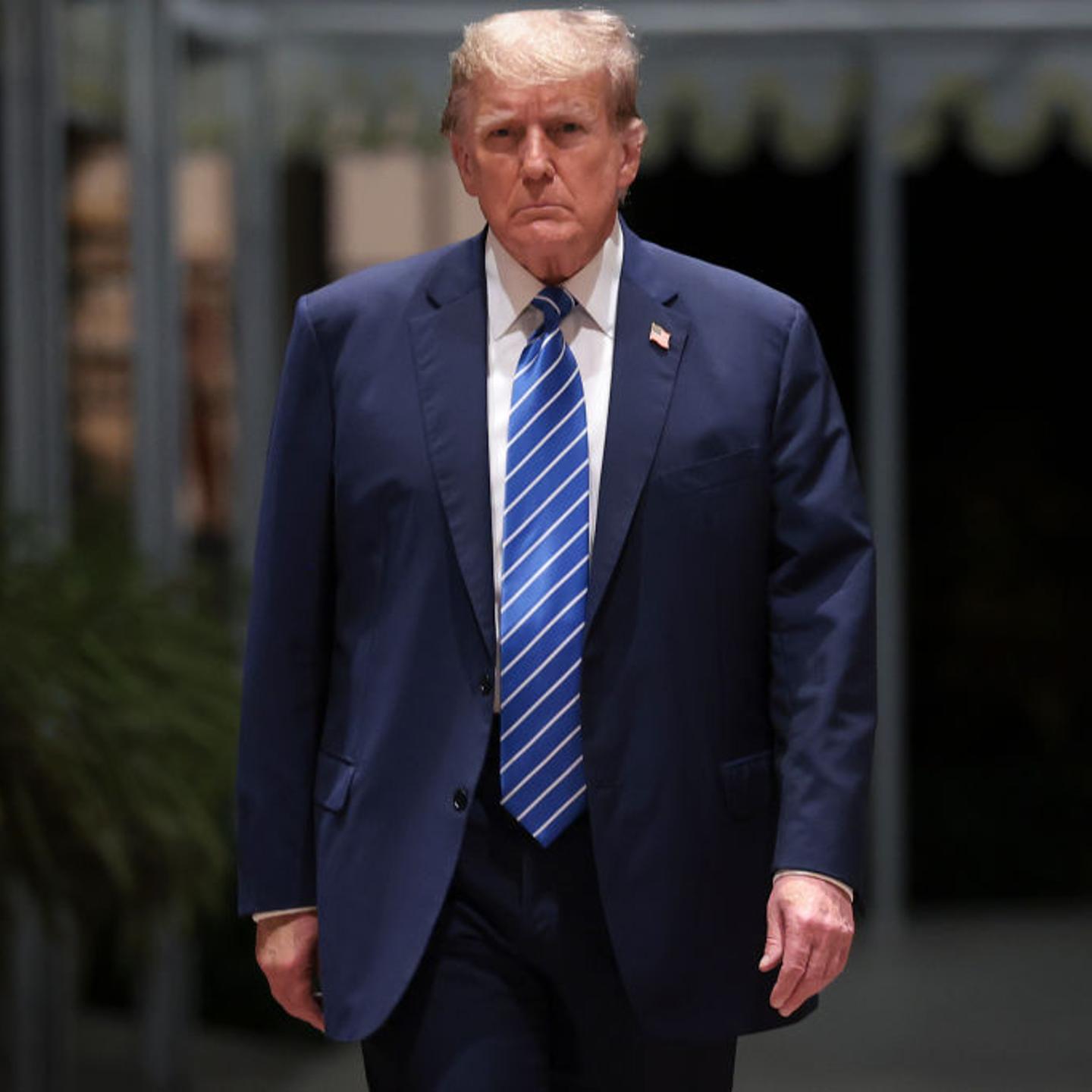 Former President Trump Holds Super Tuesday Election Night Event At Mar-A-Lago