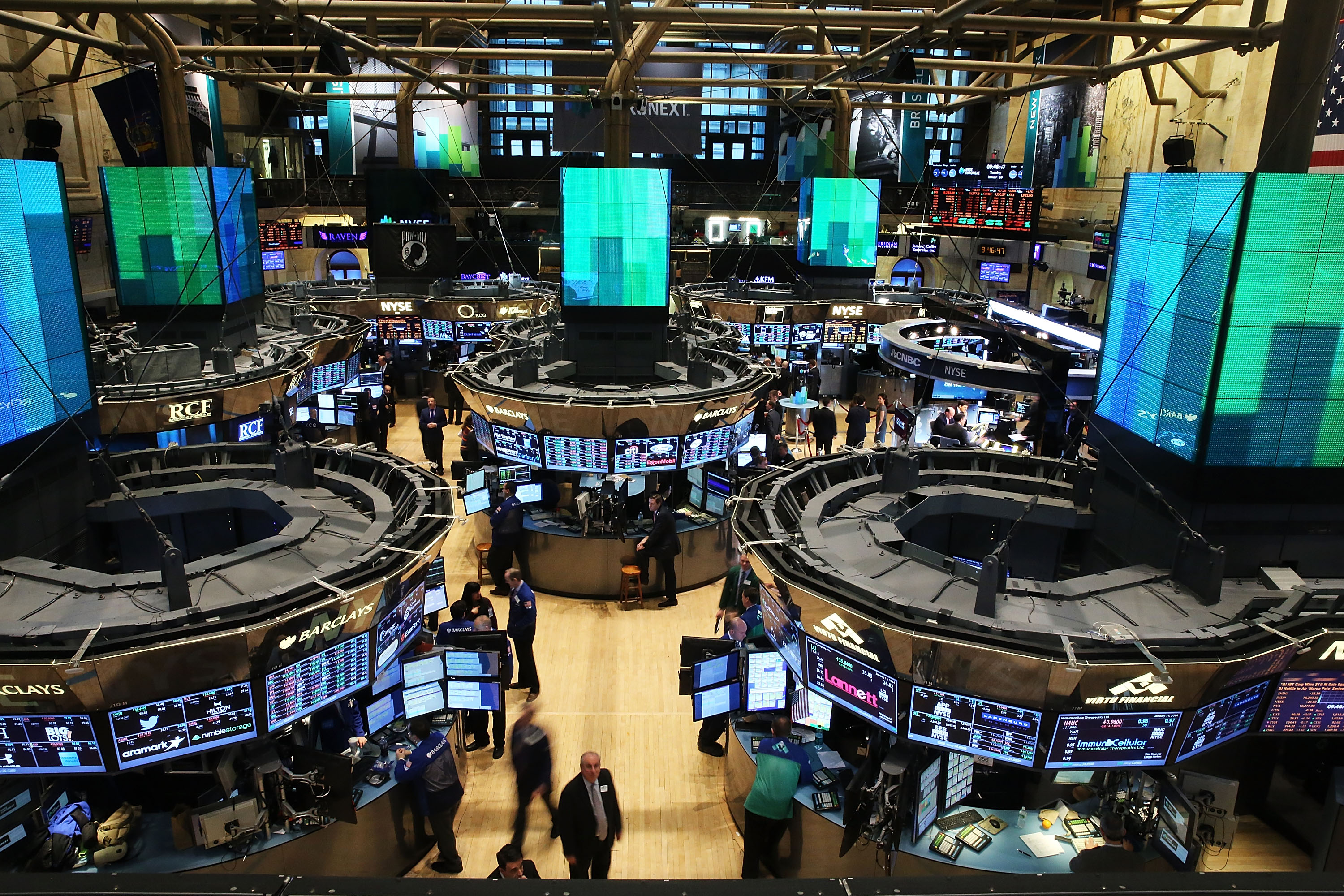 U.S. Stocks Make Encouraging Positive Turn After Slump