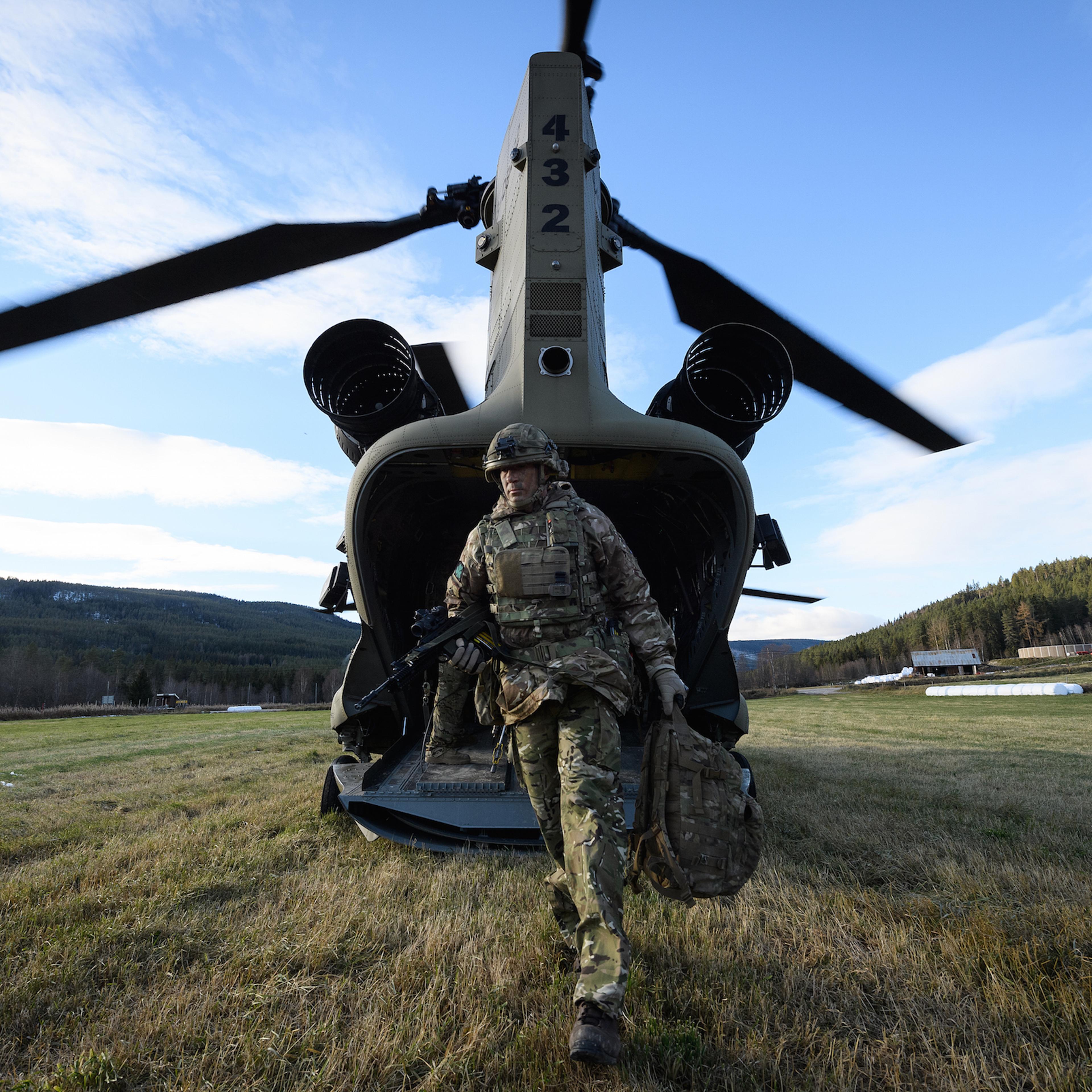 NATO Exercise 'Trident Juncture' Begins in Norway