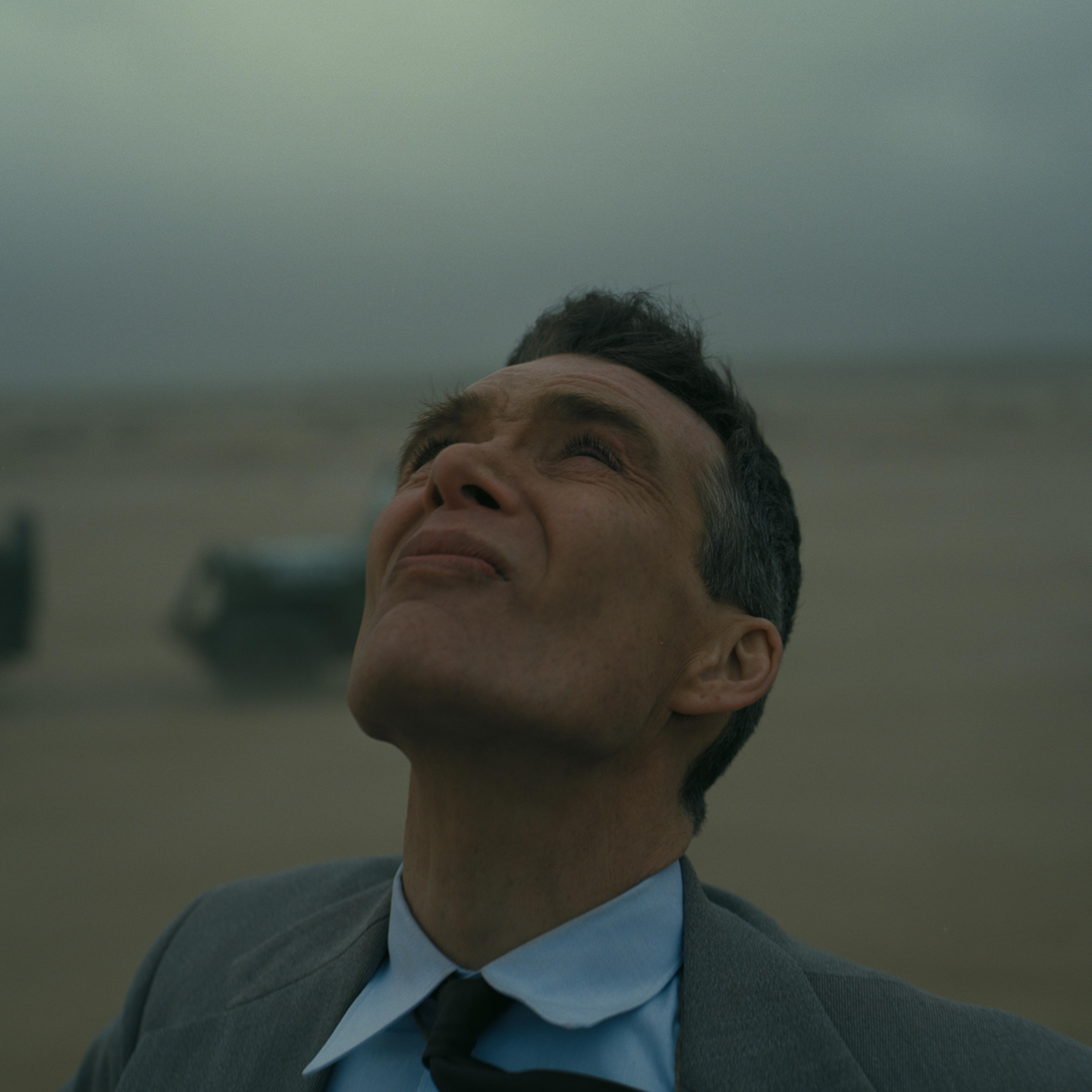Cillian Murphy as J. Robert Oppenheimer.
