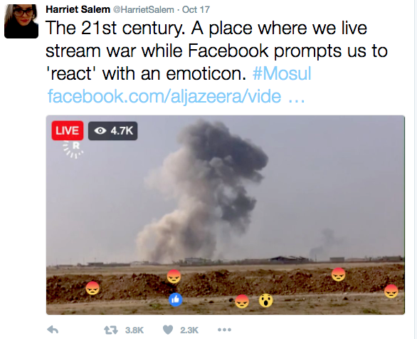 Mosul: Clicking 'Like' on the First Facebook War