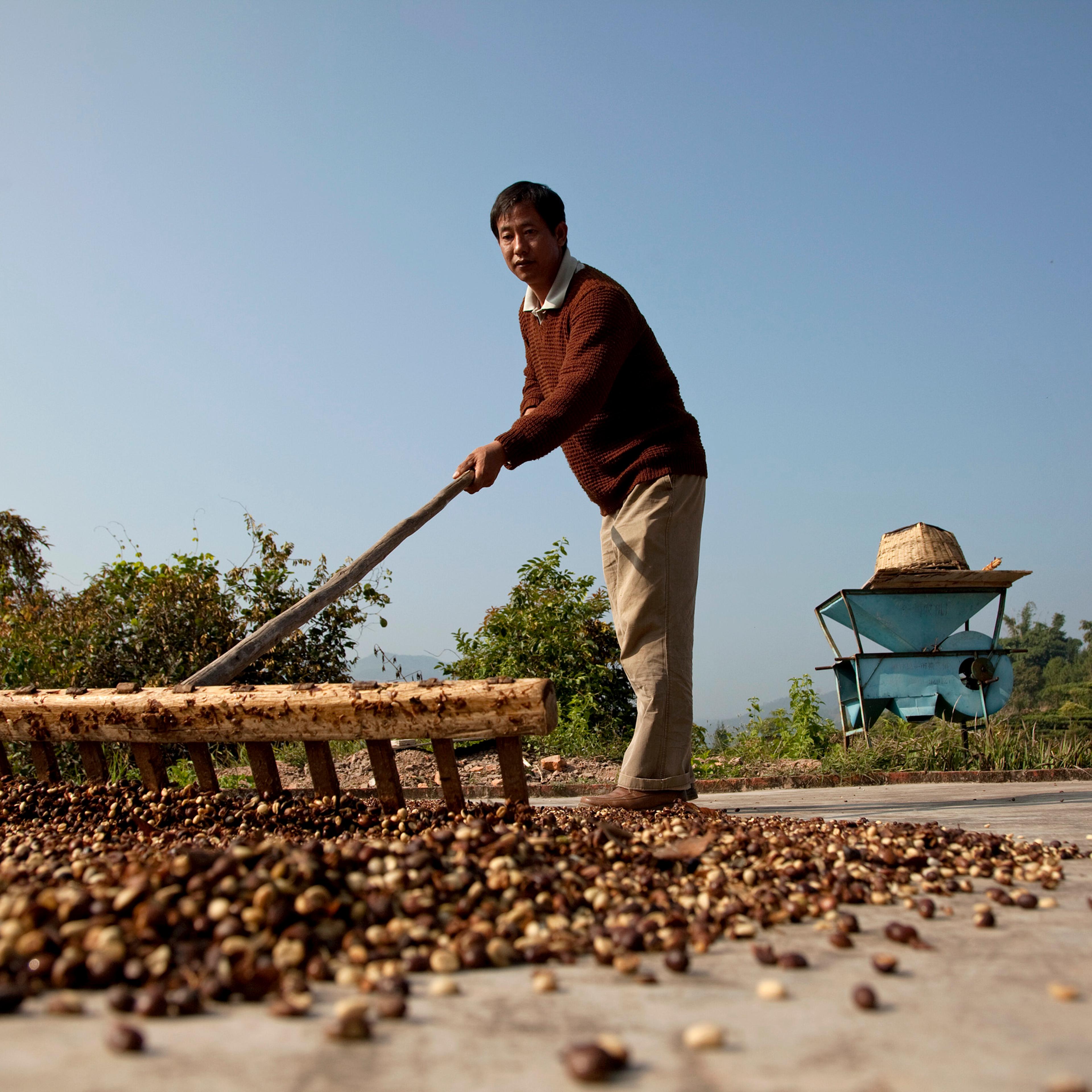 Starbucks CEO Howard Schultz Visits Coffee Farms