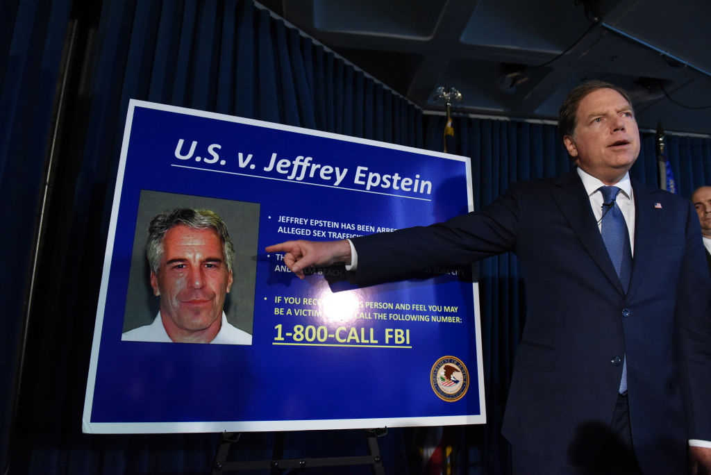 U.S. Attorney for the Southern District of New York announces sex trafficking charges against Jeffrey Epstein