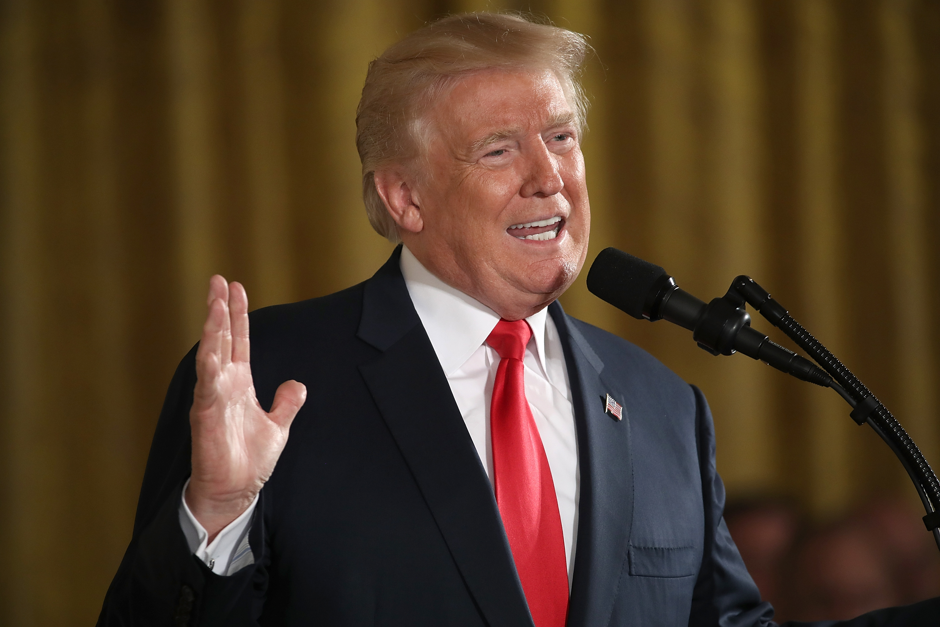 Donald Trump Awards Medal Of Honor To Vietnam War Veteran James C. McCloughan