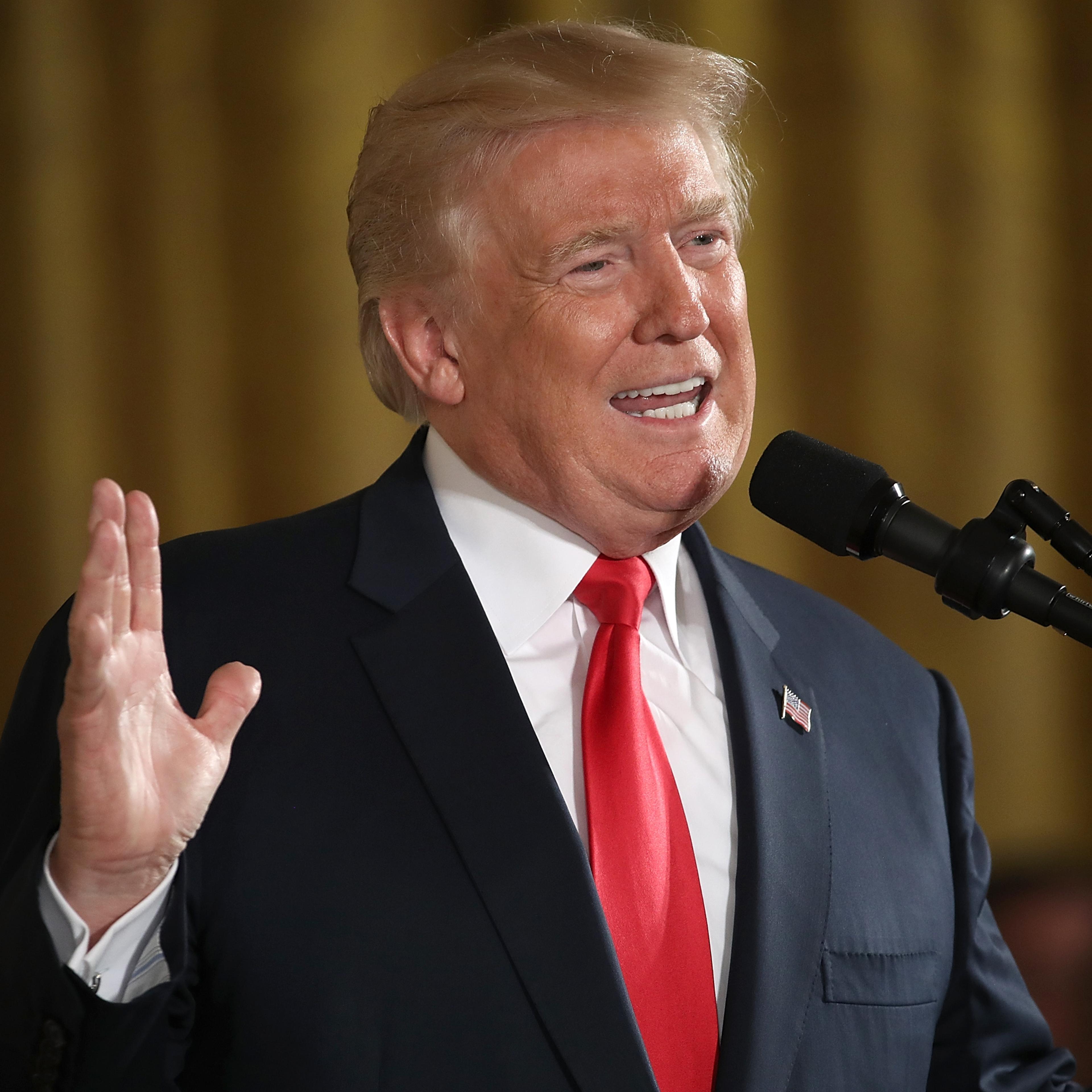 Donald Trump Awards Medal Of Honor To Vietnam War Veteran James C. McCloughan