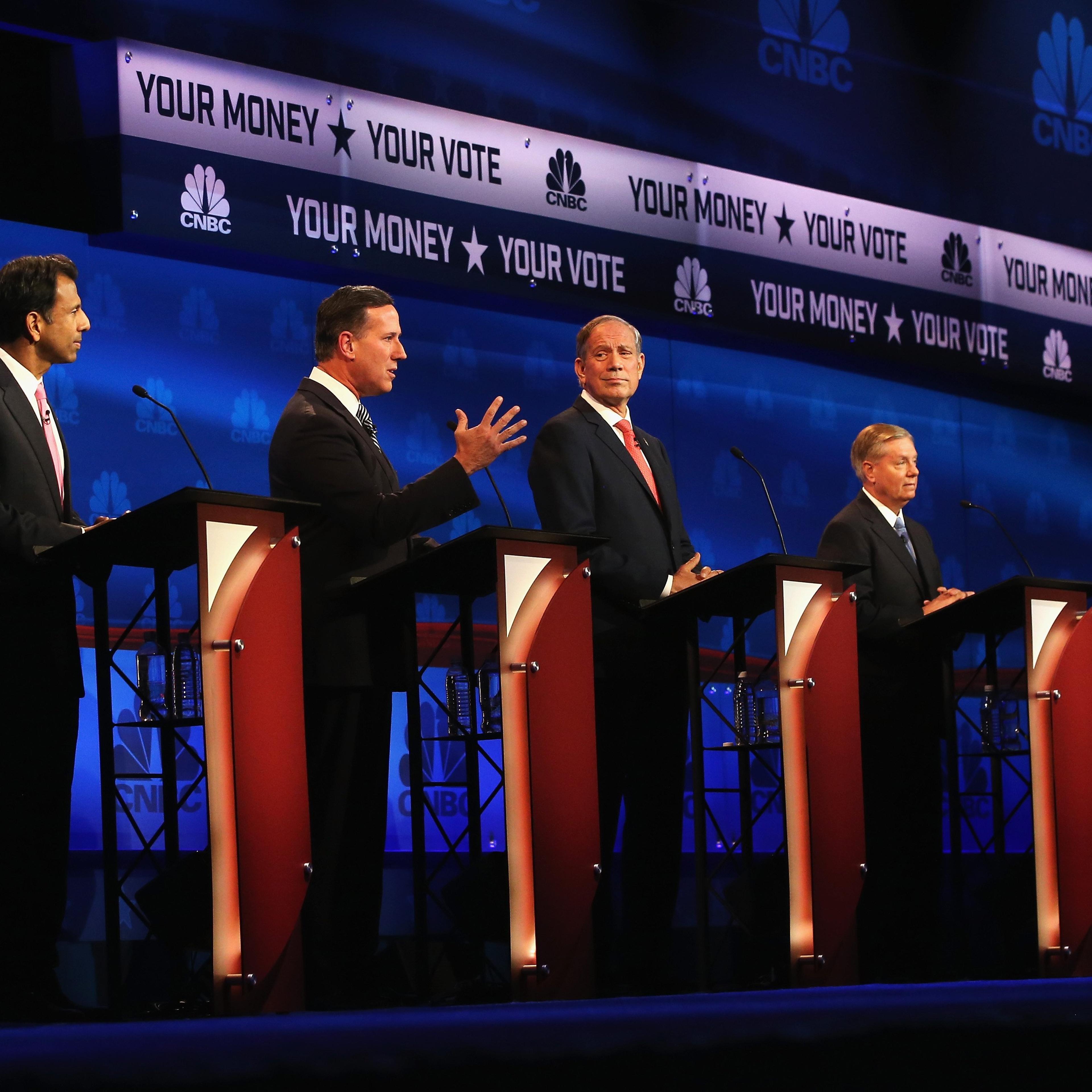 Republican Presidential Candidates Hold Third Debate In Colorado