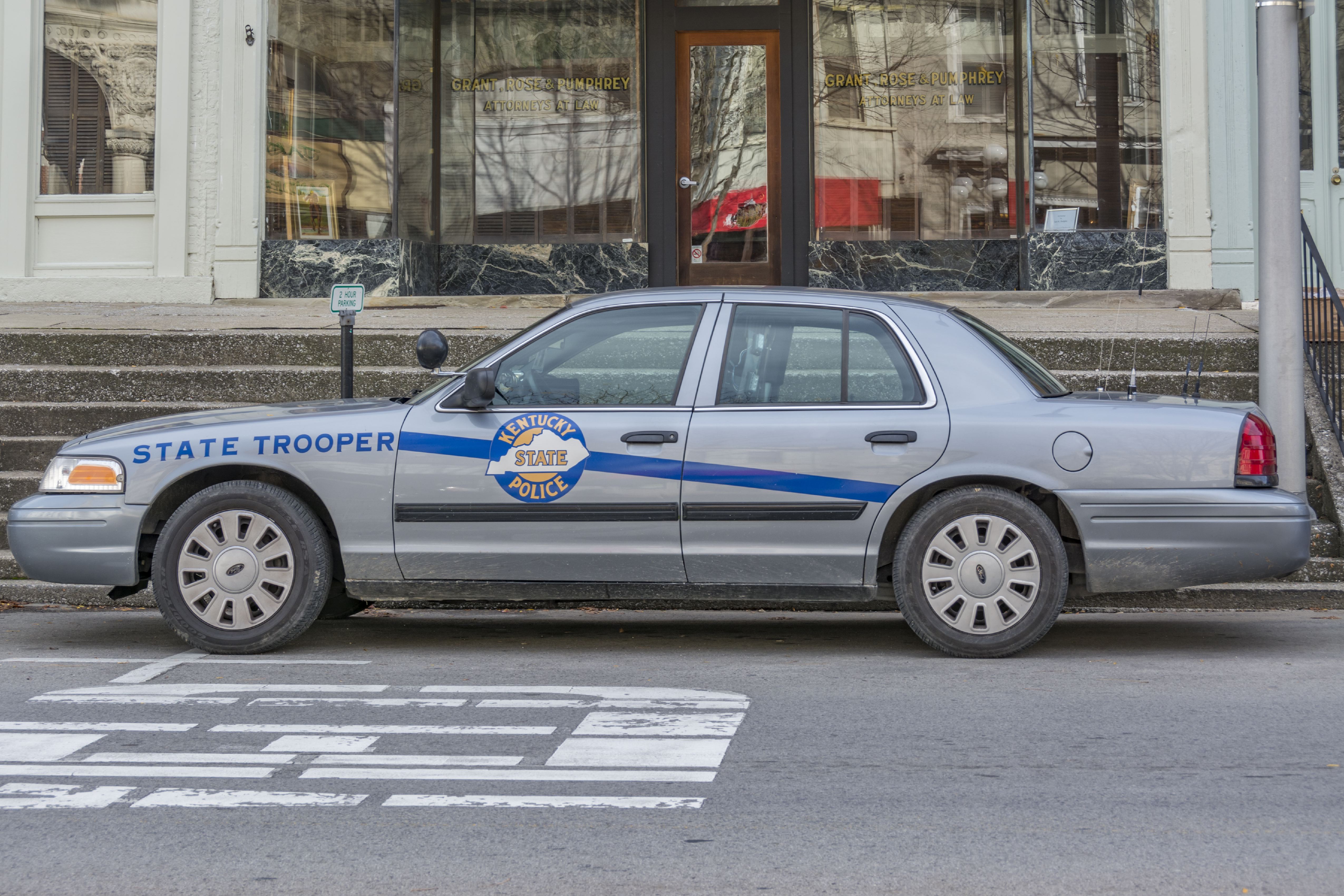 Kentucky State Trooper police car