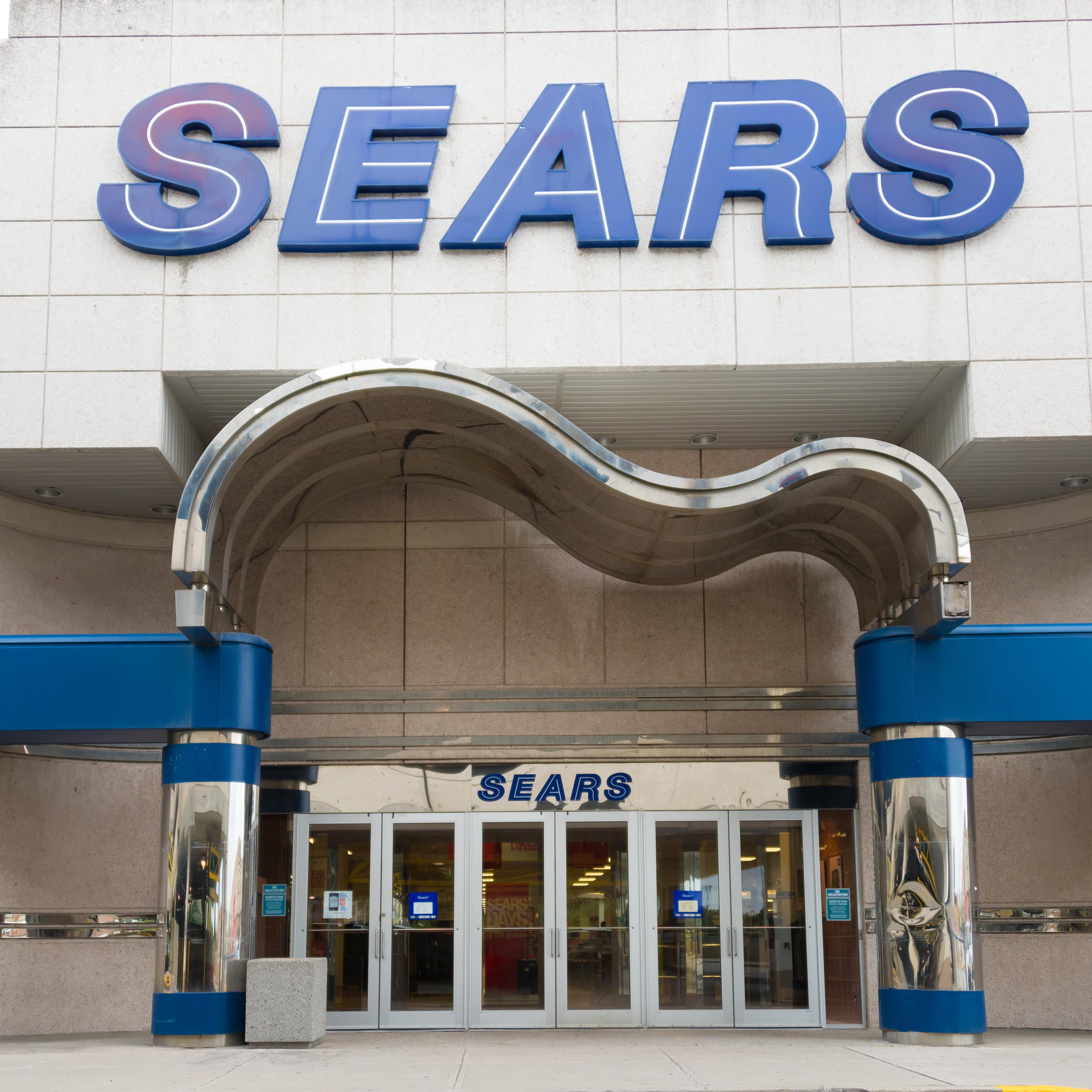 Sears store entrance. Sears, Roebuck & Co. is an American