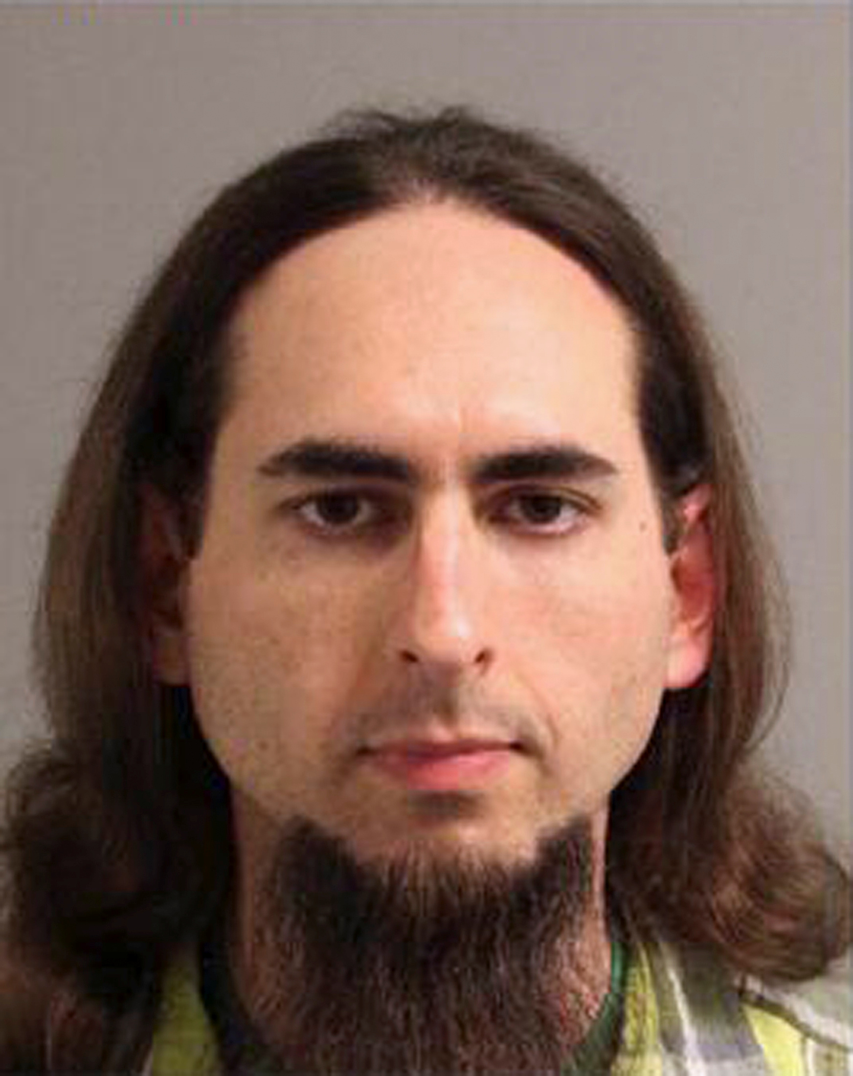 Jarrod Ramos in 2013 Anne Arundel Police Department booking photo
