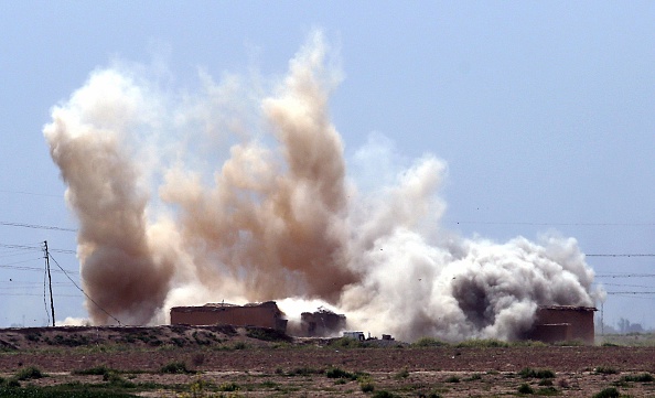 Operation against Daesh militants in Iraq's Tikrit