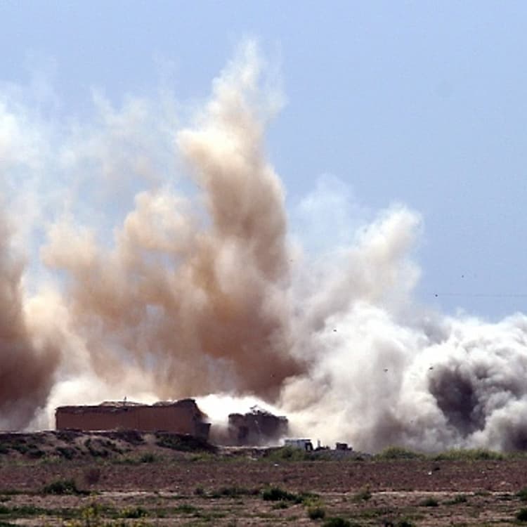 Operation against Daesh militants in Iraq's Tikrit