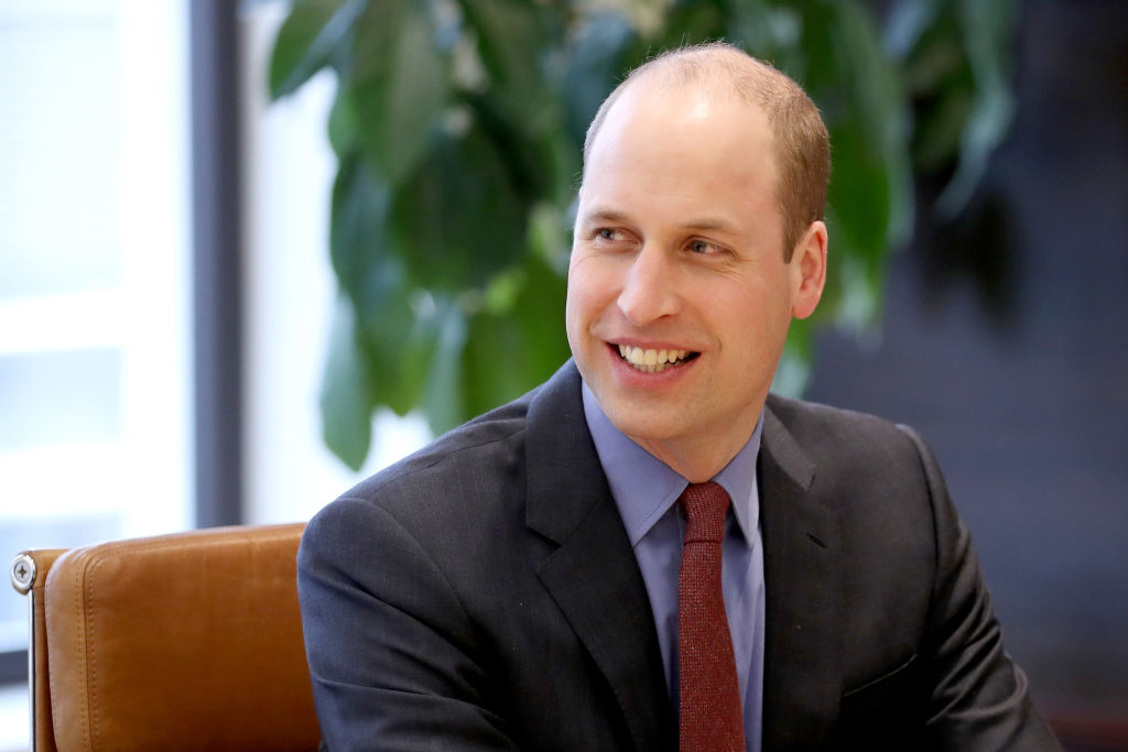  Prince William, Duke of Cambridge introduces new workplace mental health initiatives at Unilever House on March 1, 2018 in London, England.