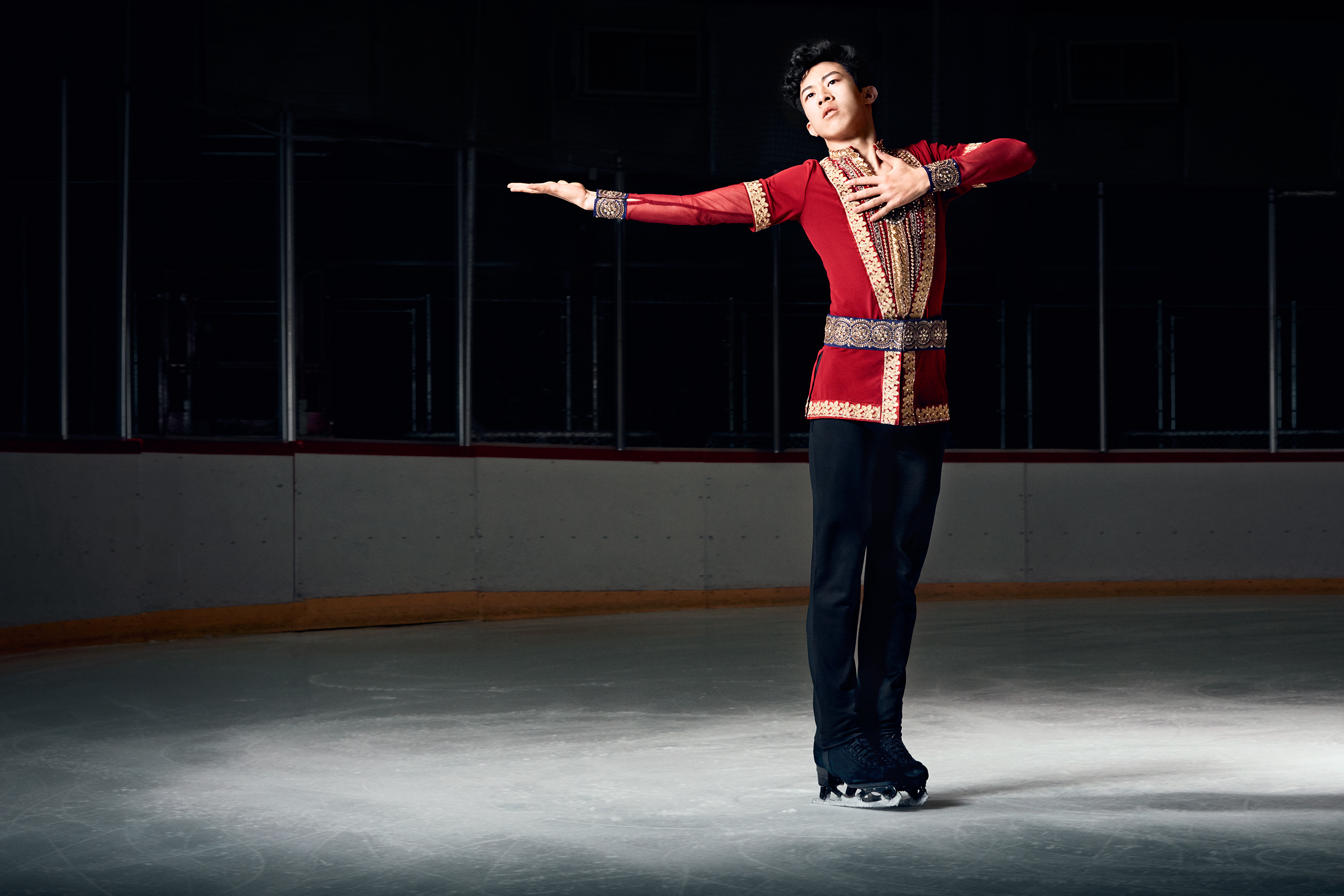 Nathan Chen photographed in Los Angeles on Feb. 3, 2017.